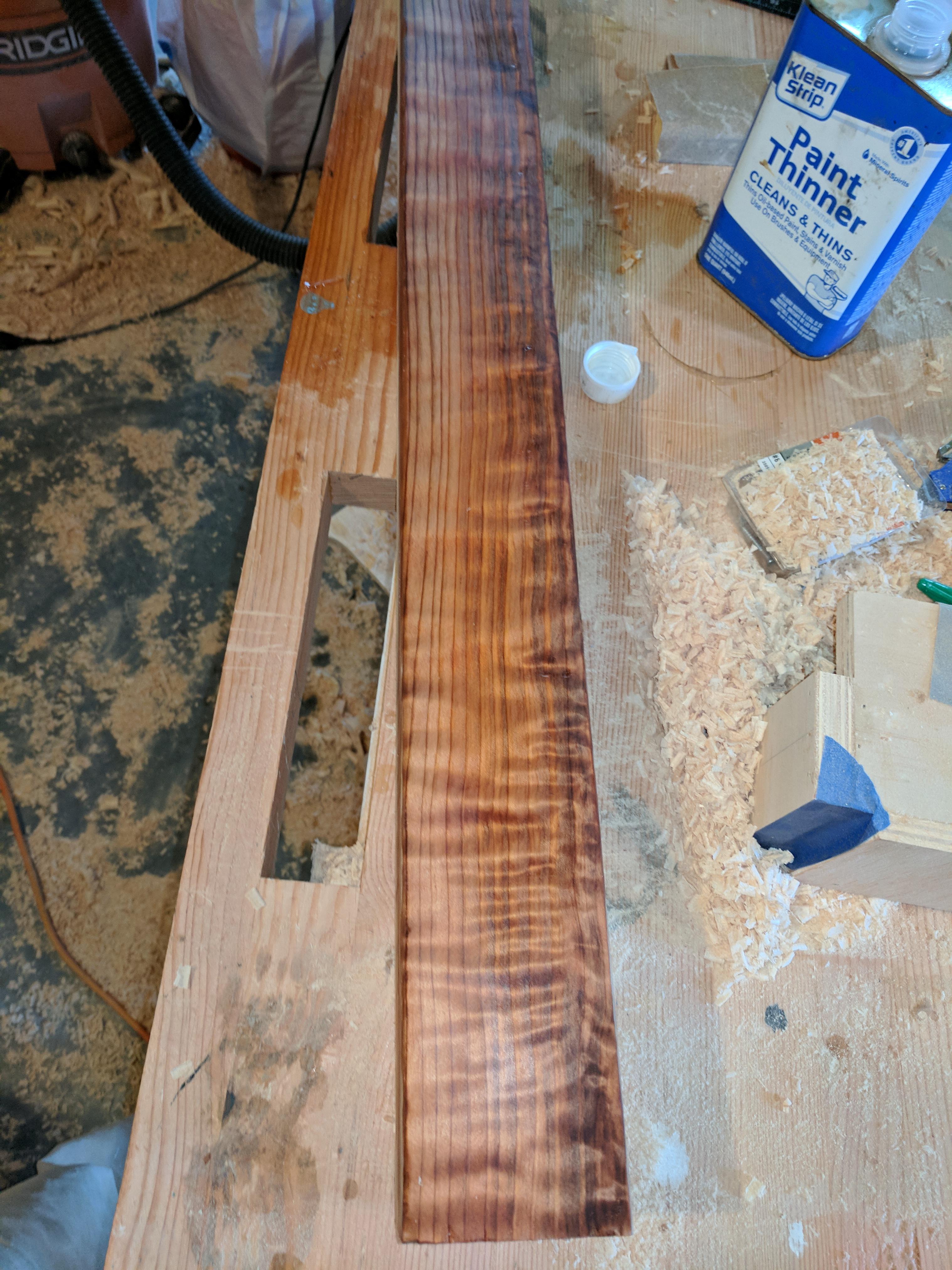 Found 2 figured Redwood 4x4's. What should I make out of it? r