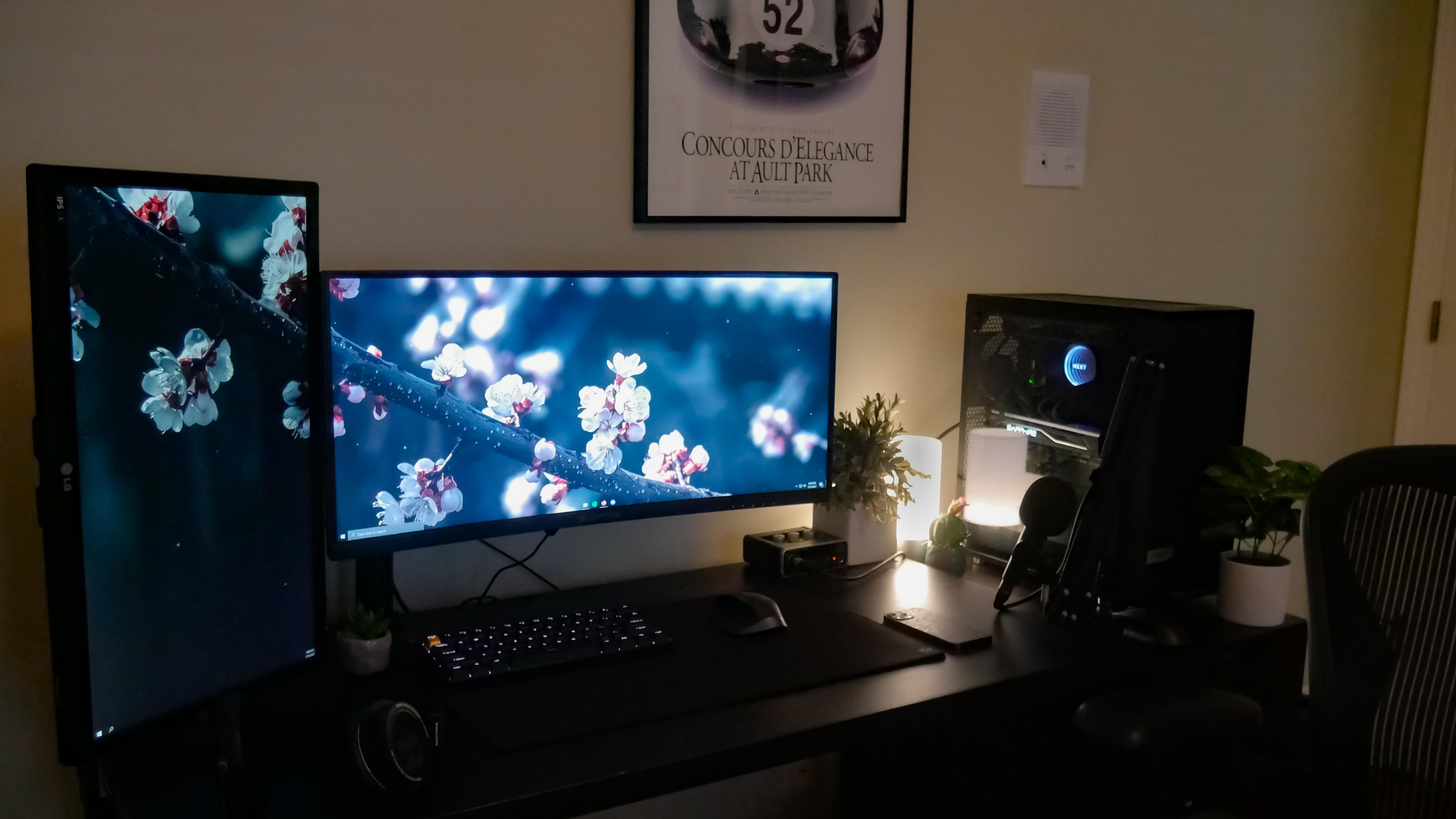 All black setup ft. my new PC build hopefully 3070 coming soon r