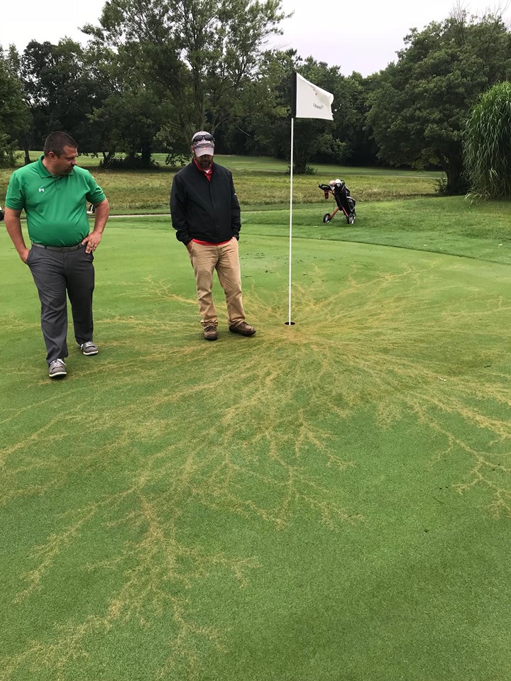 Lightning strikes a holeinone at Lakeside Golf Course last weekend in