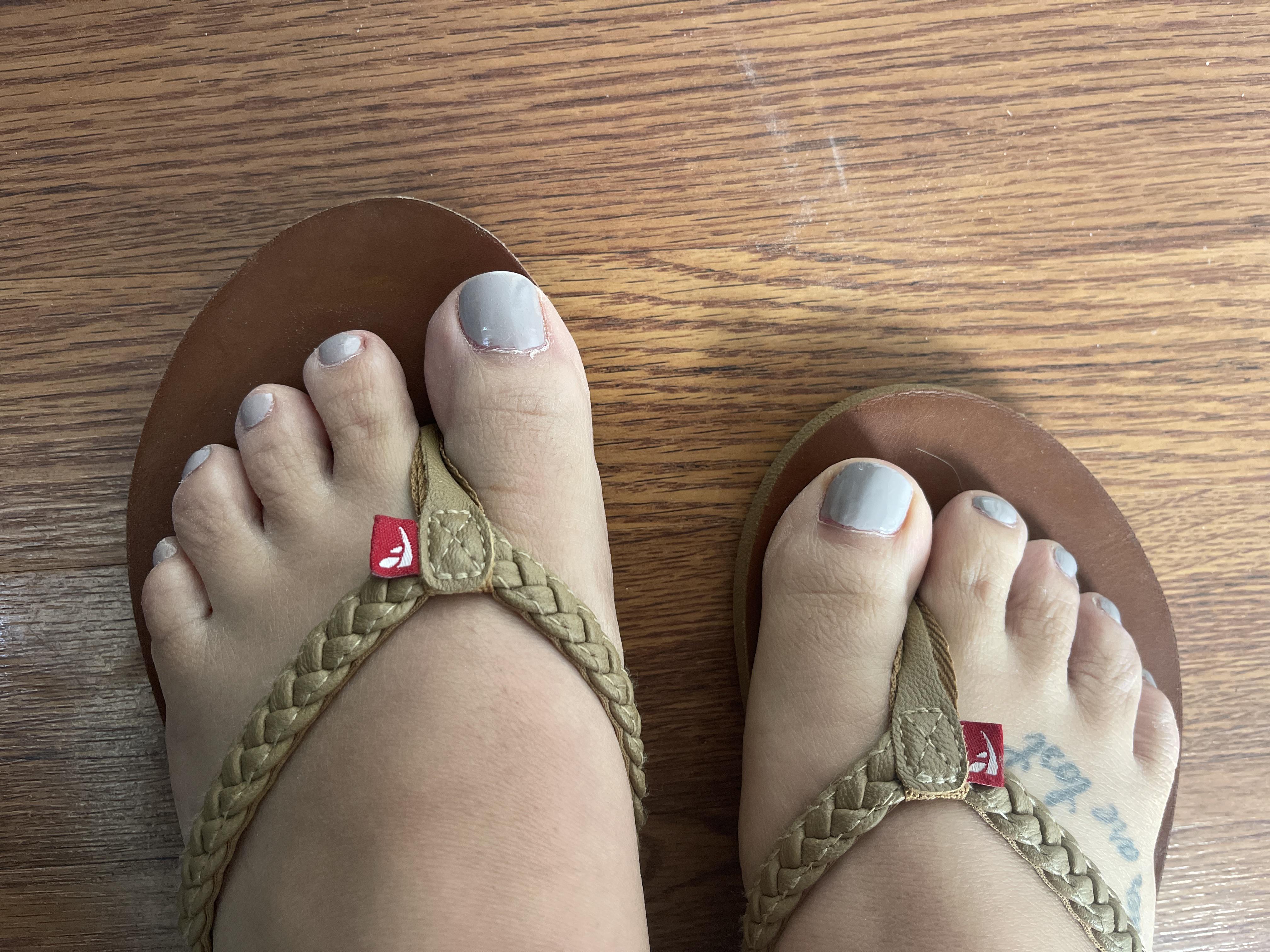 New NSV!!! I can paint my toenails without having a hard time breathing