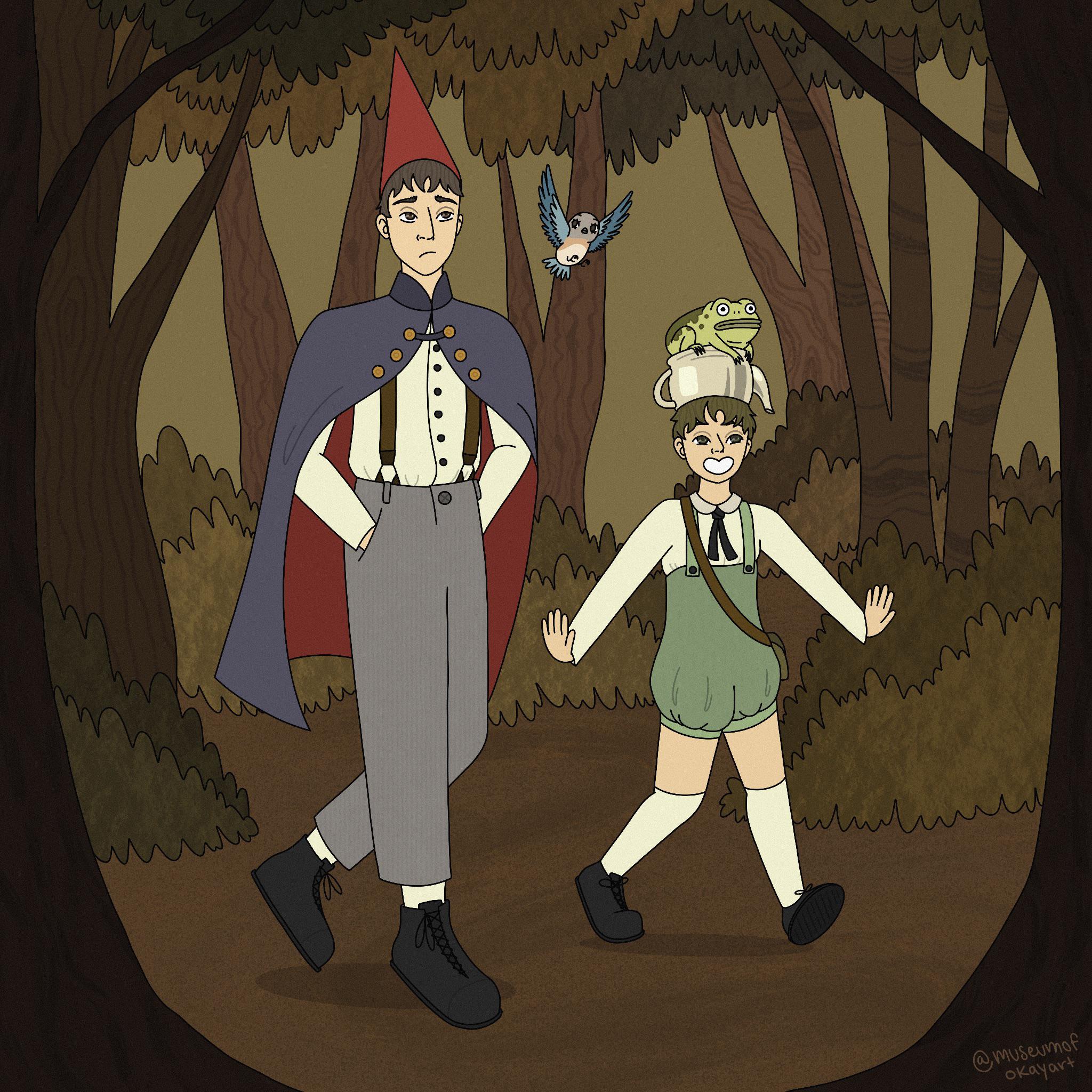Over the Garden Wall, fan art by me! r/fanart