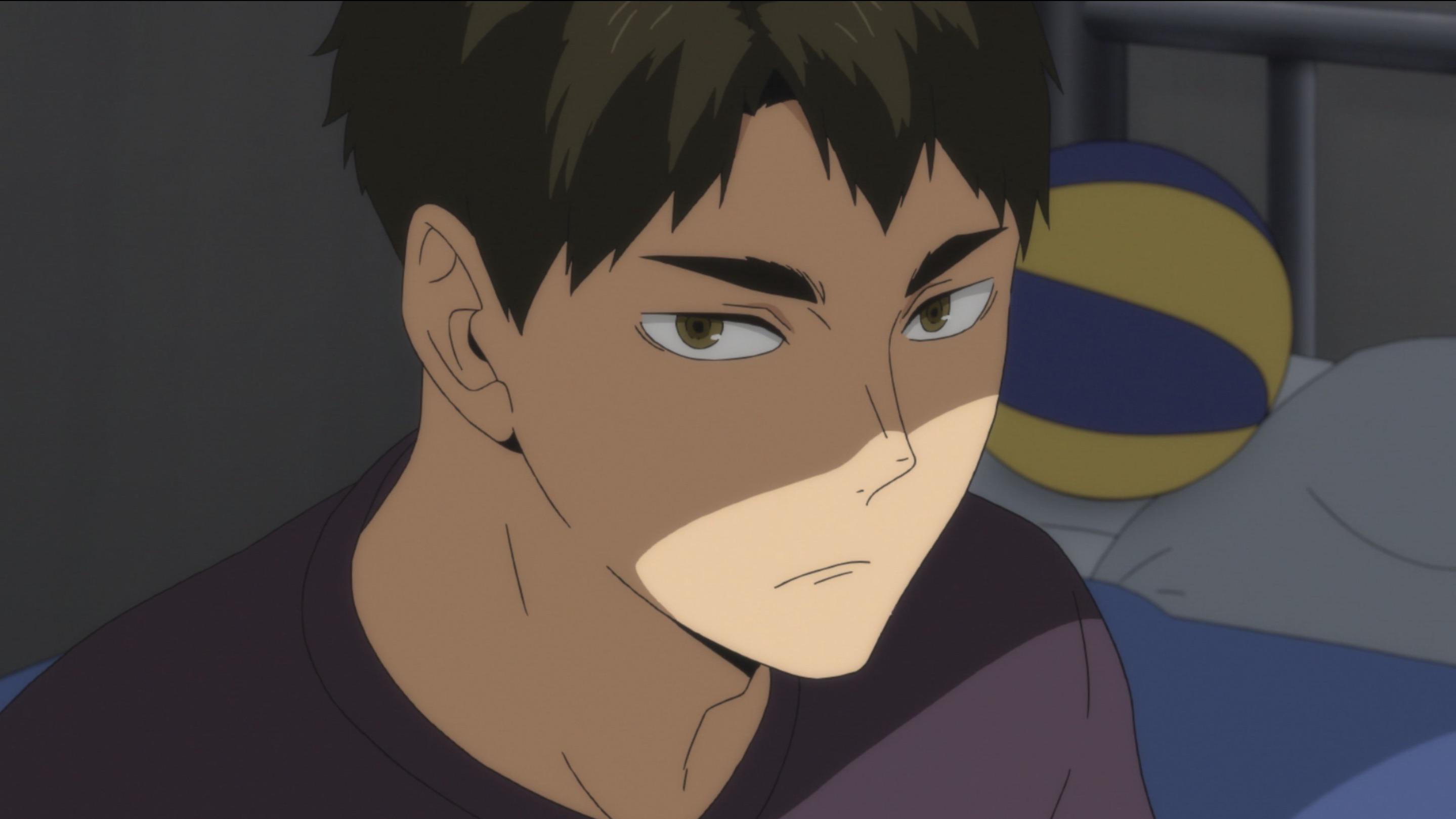 ushijima in the new art style is low key adorable and it’s hurting me