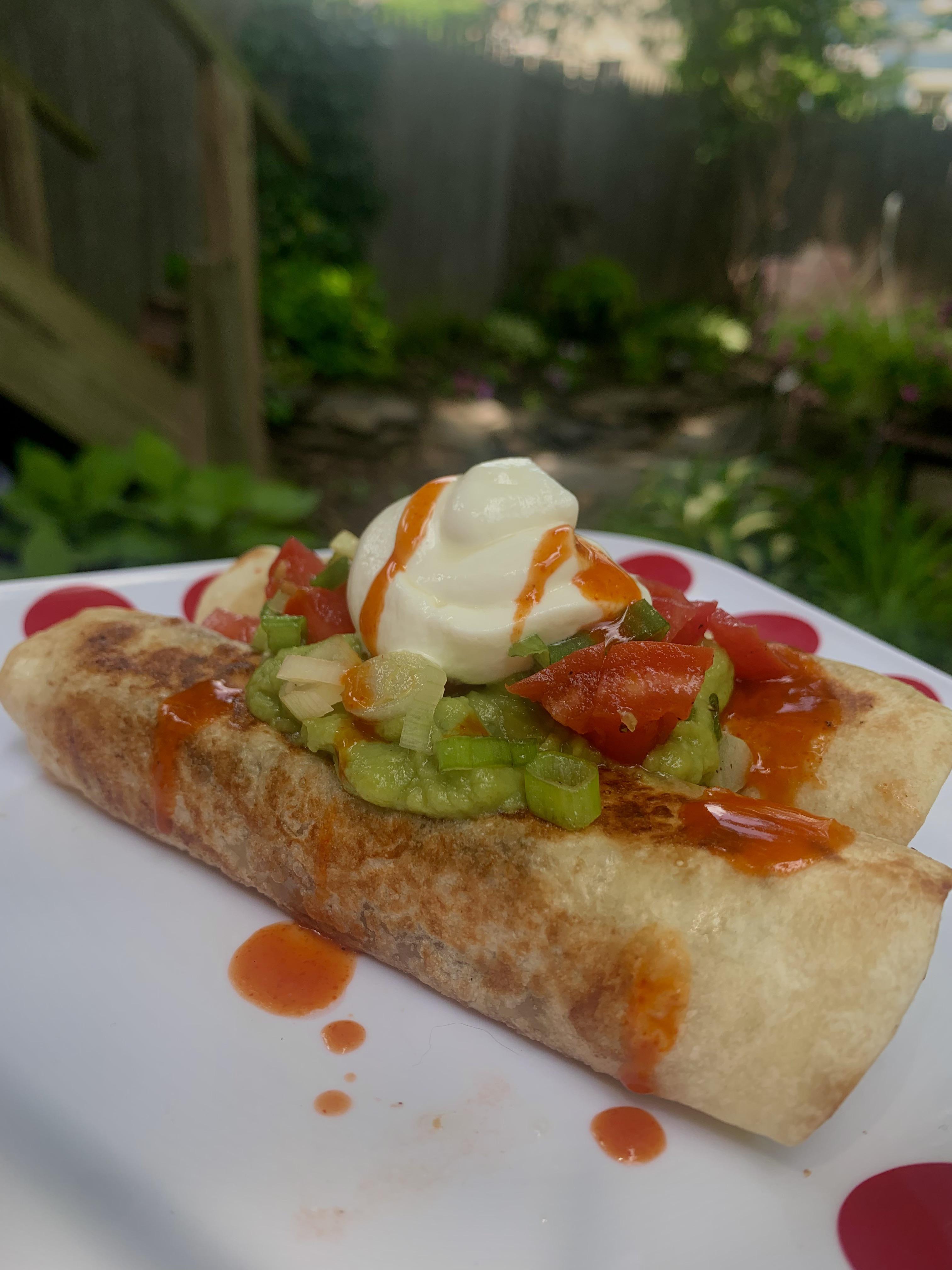 Black Bean and Poblano Flautas r/hellofresh