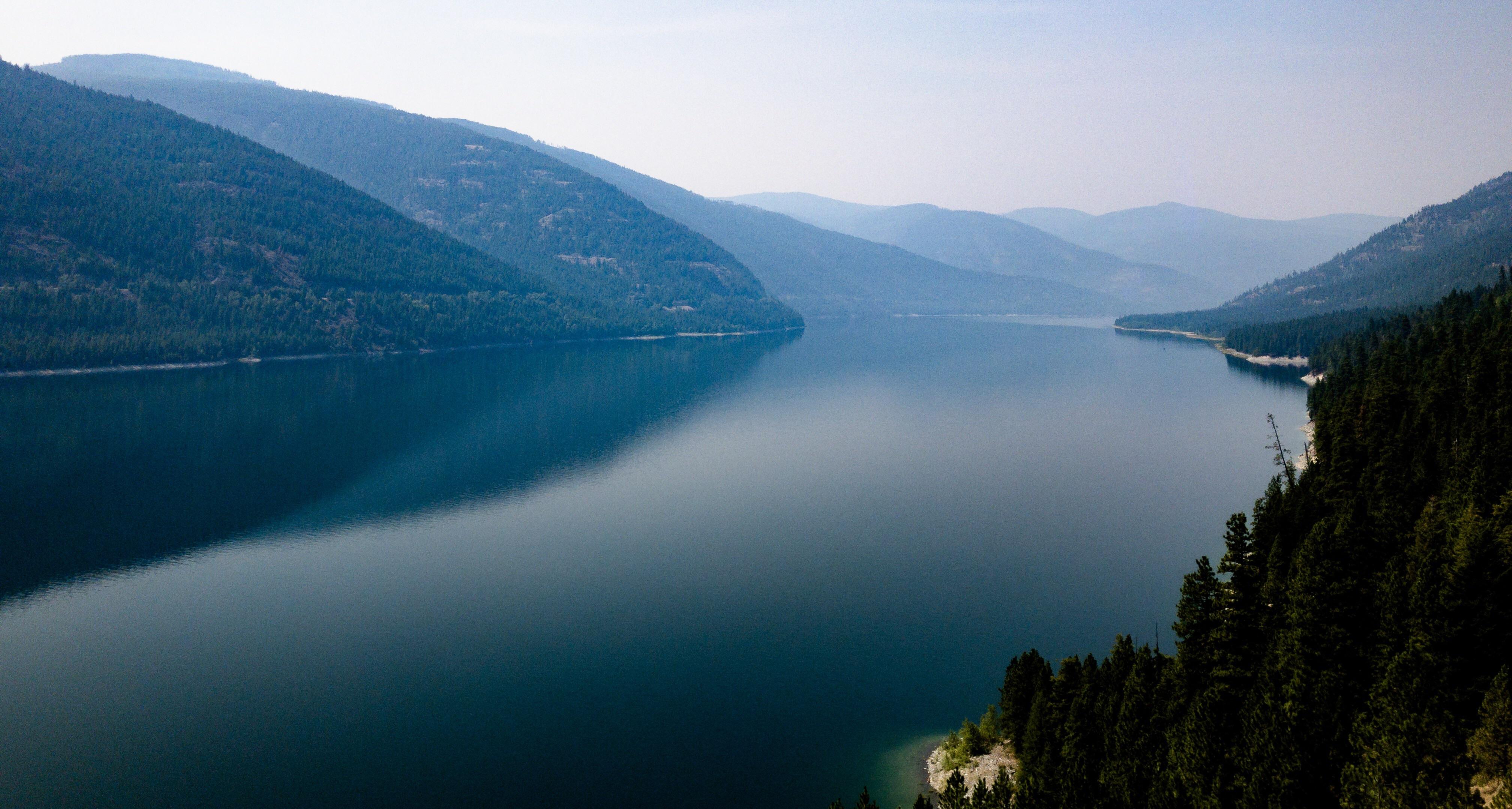 [OC] Lake Koocanusa, Montana 4032x2157 r/EarthPorn