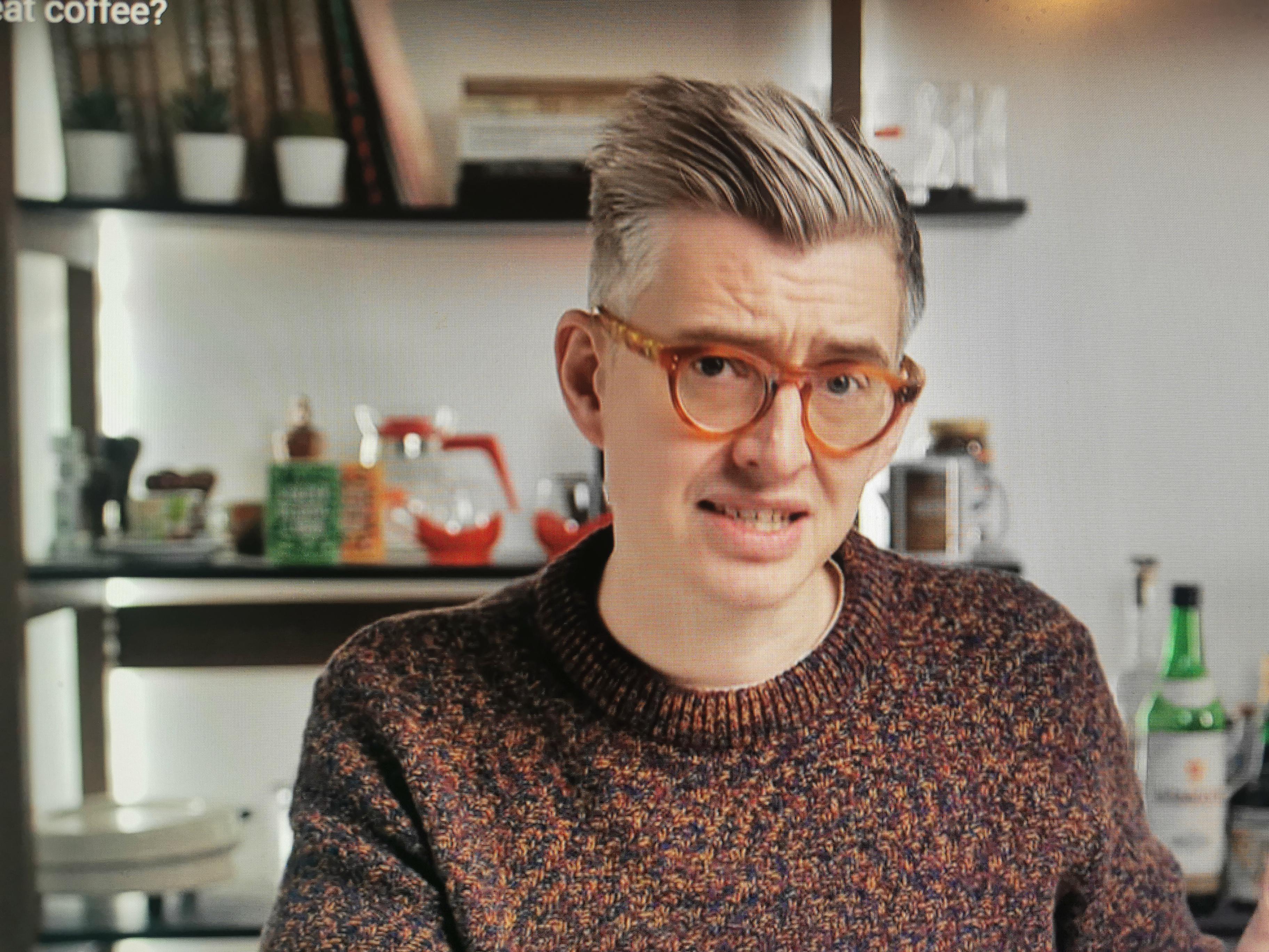 Where can I get a jumper like this? I love it! r/JamesHoffmann