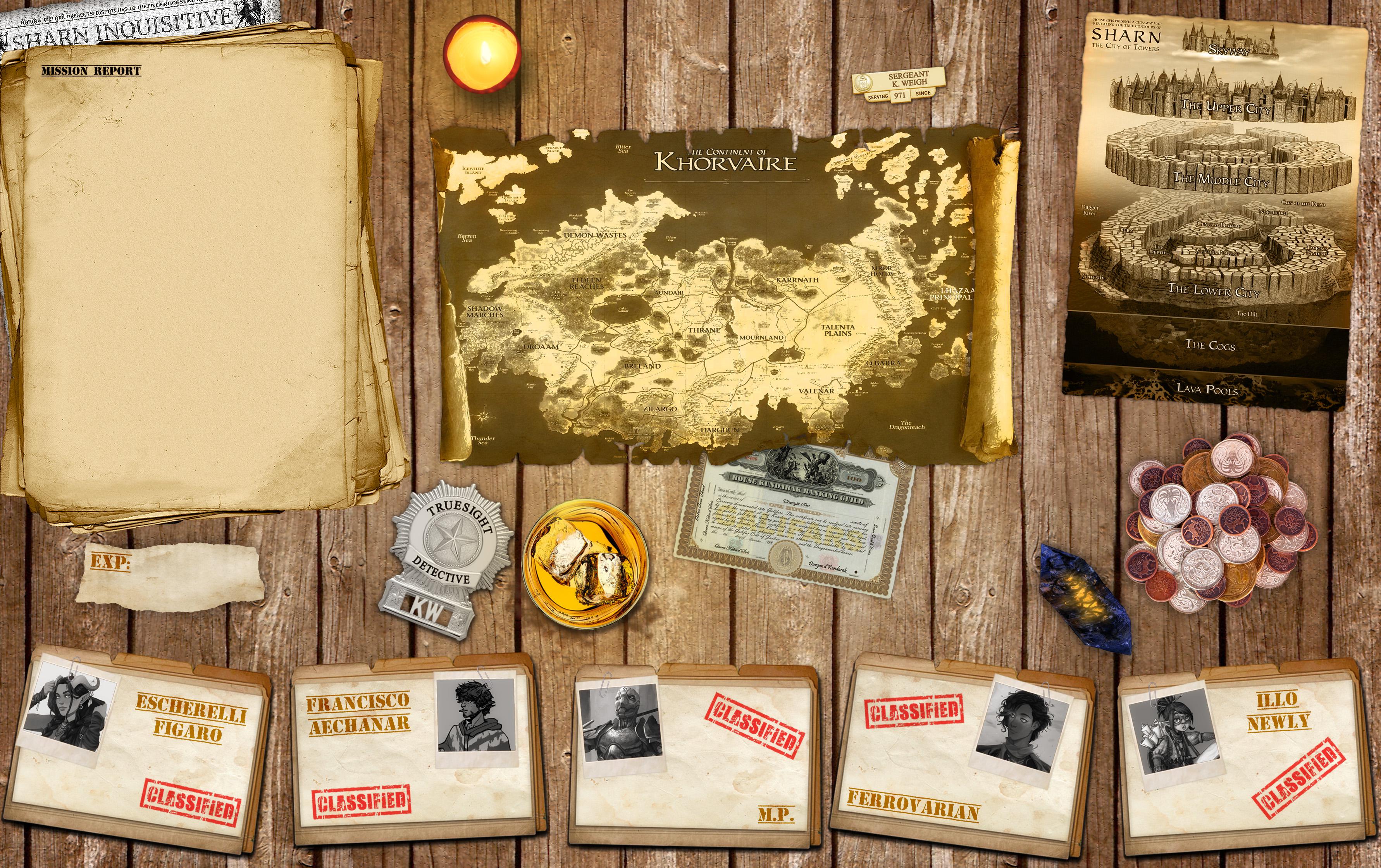 Made a Landing Page for my Eberron campaign! r/Eberron