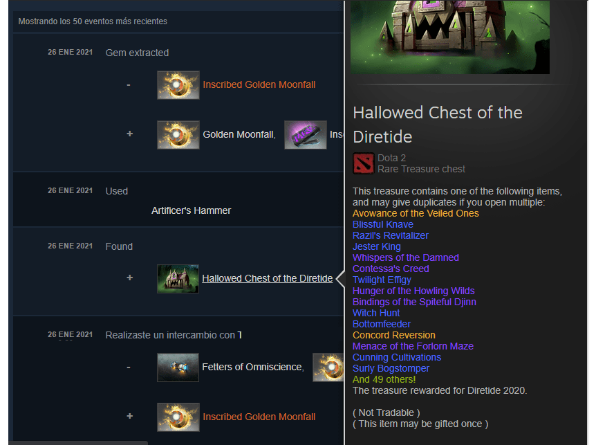 Just got an untradeable, unmarketable diretide chest as a drop, will I