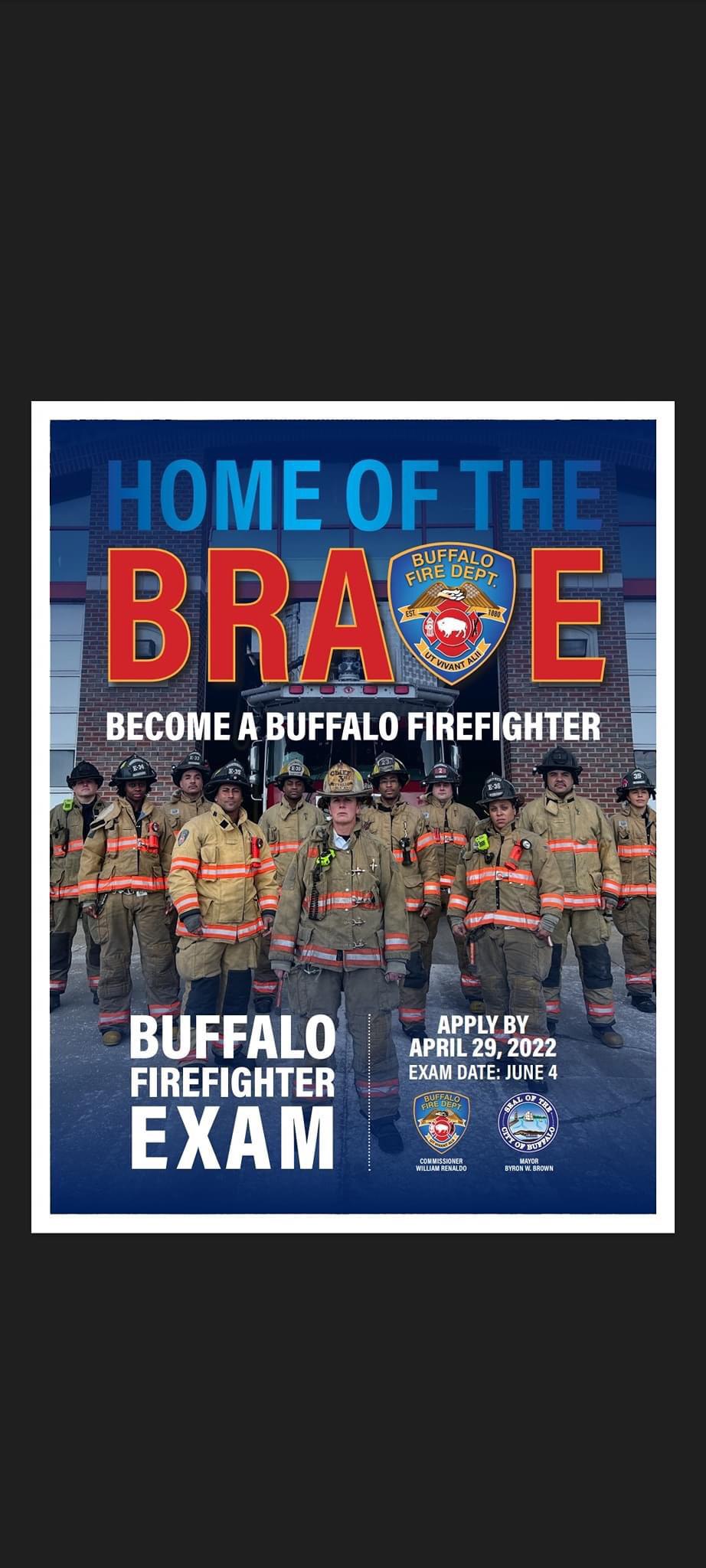 Buffalo Fire Department hiring r/Buffalo