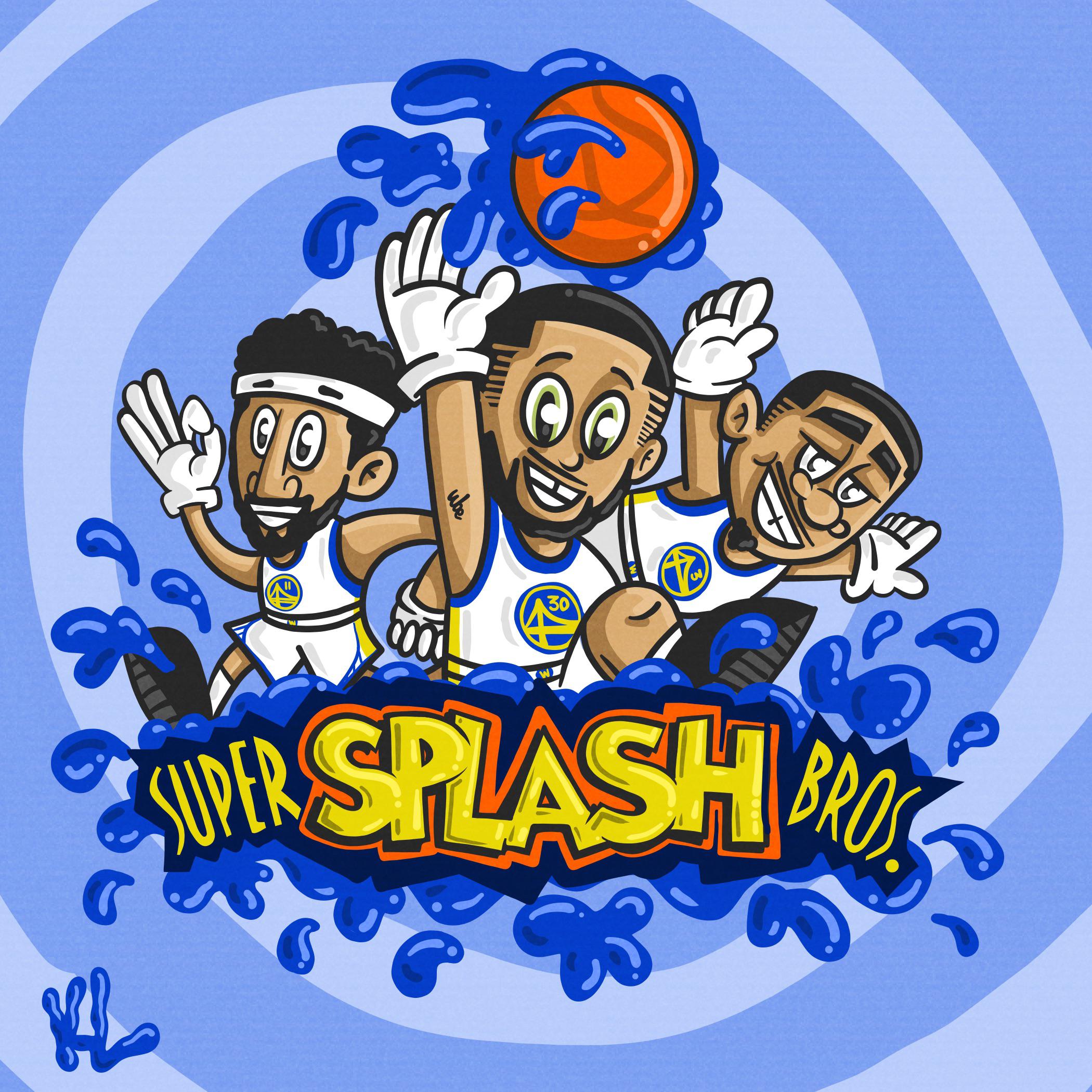 Super Splash Bros. warriors