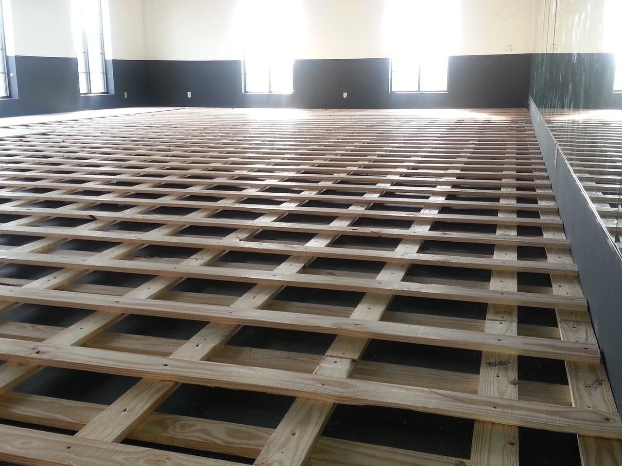 Sprung wooden flooring! r/woodworking