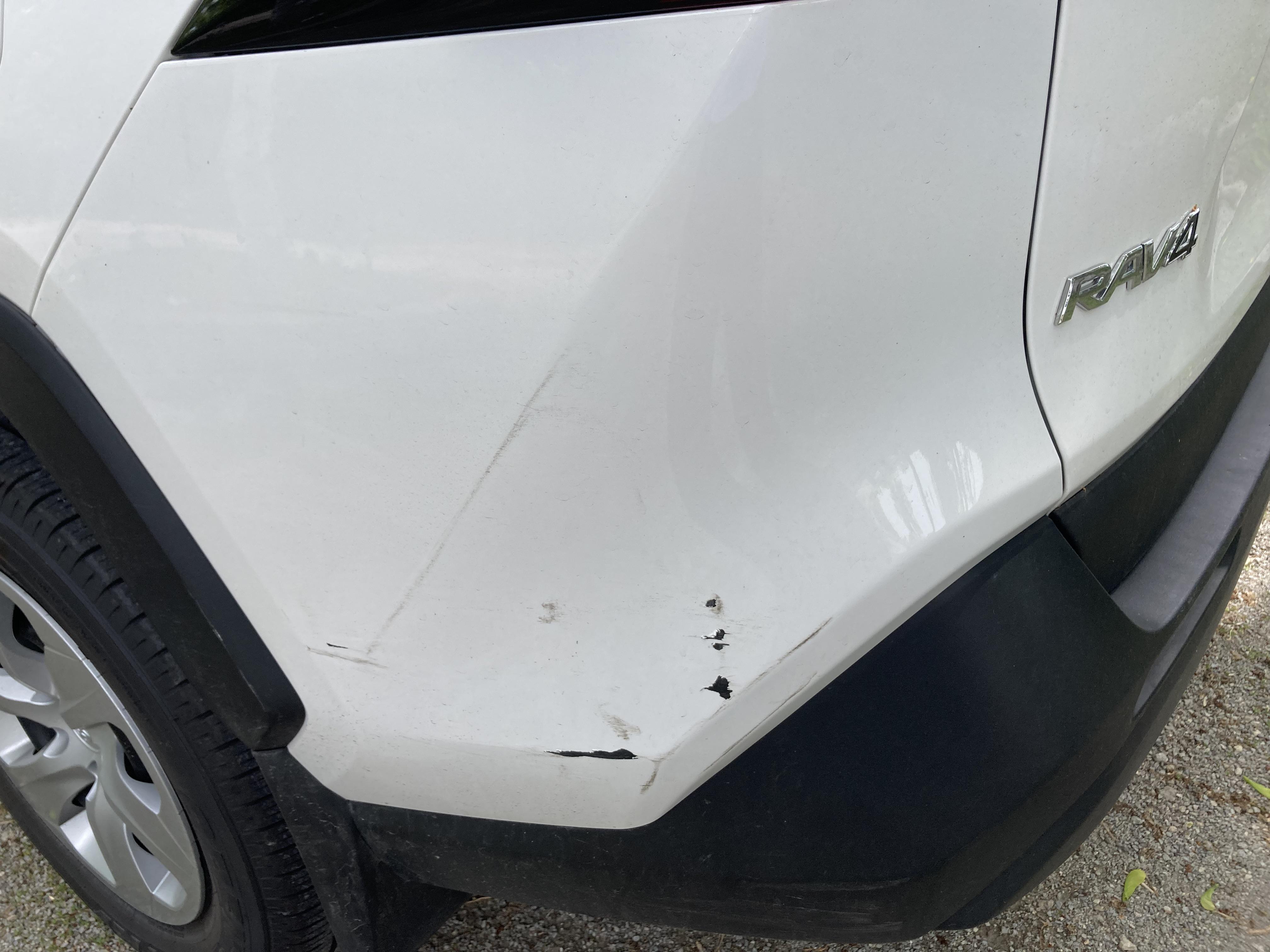 Scratched a rental, how much do you think this will cost me? r/autorepair