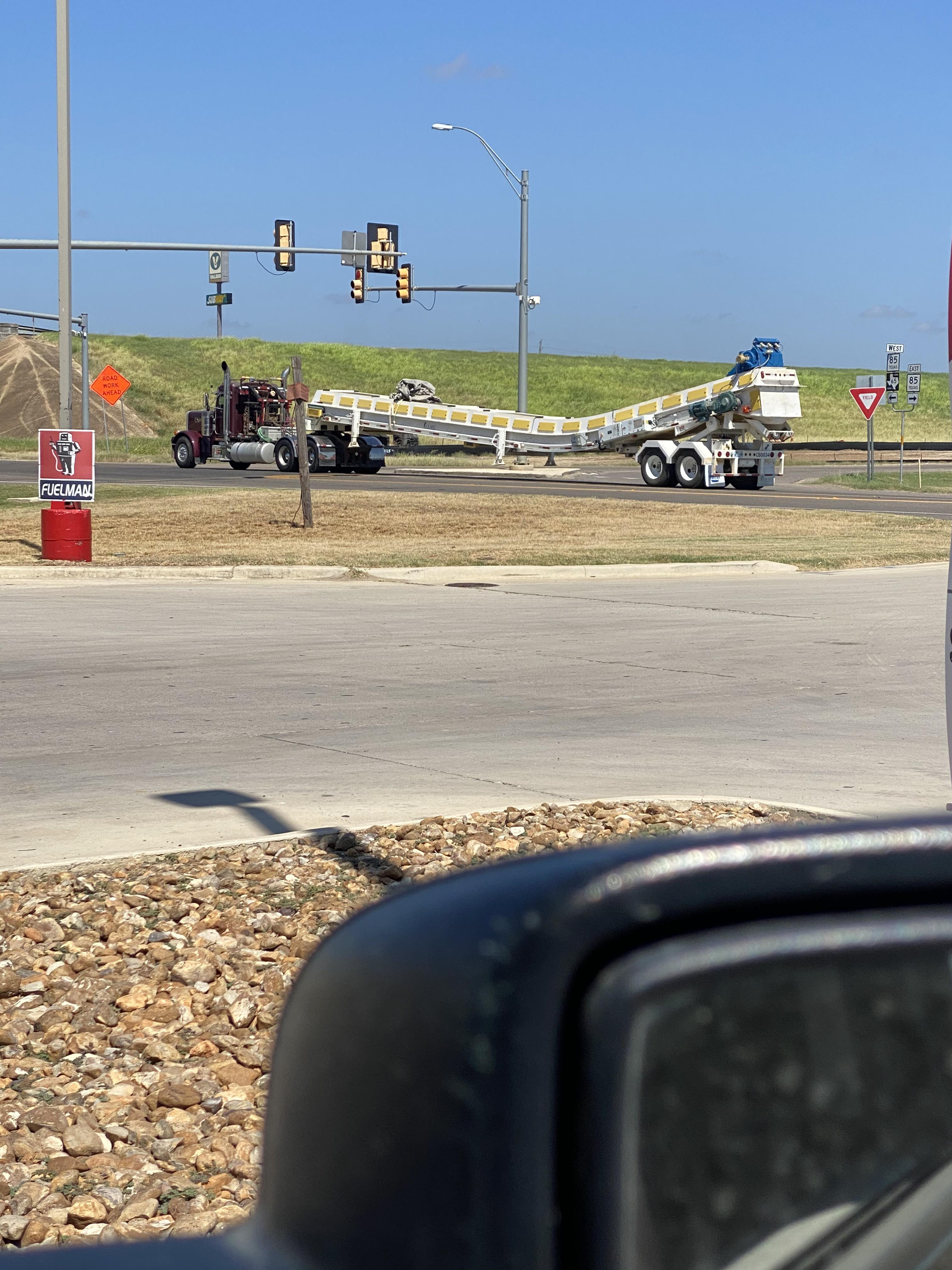 What is this thing deep in the heart of south Texas? Watched it drive by at a light without any
