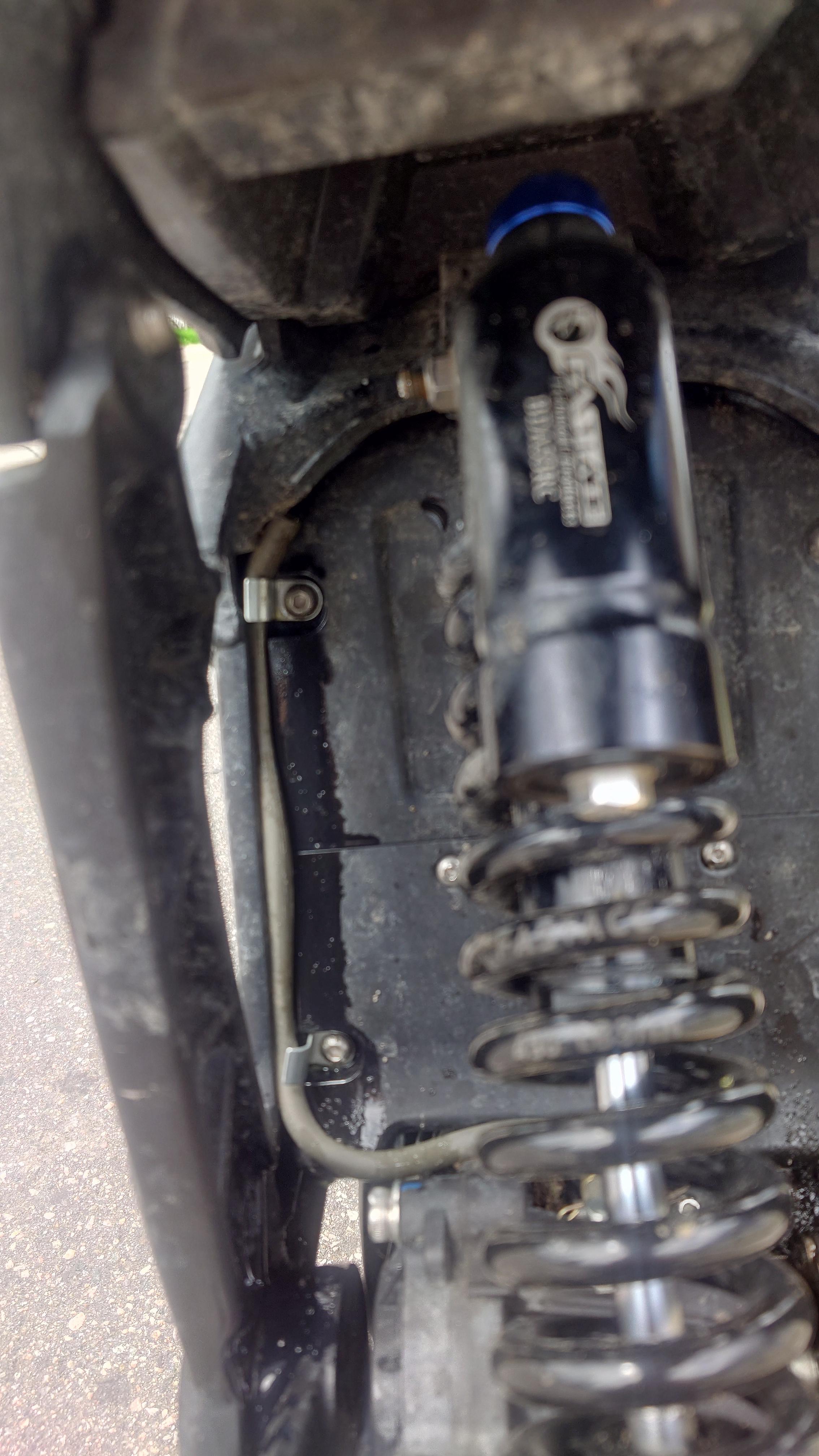 my gearbox seems to be overflowing oil through that drain tube, I guess