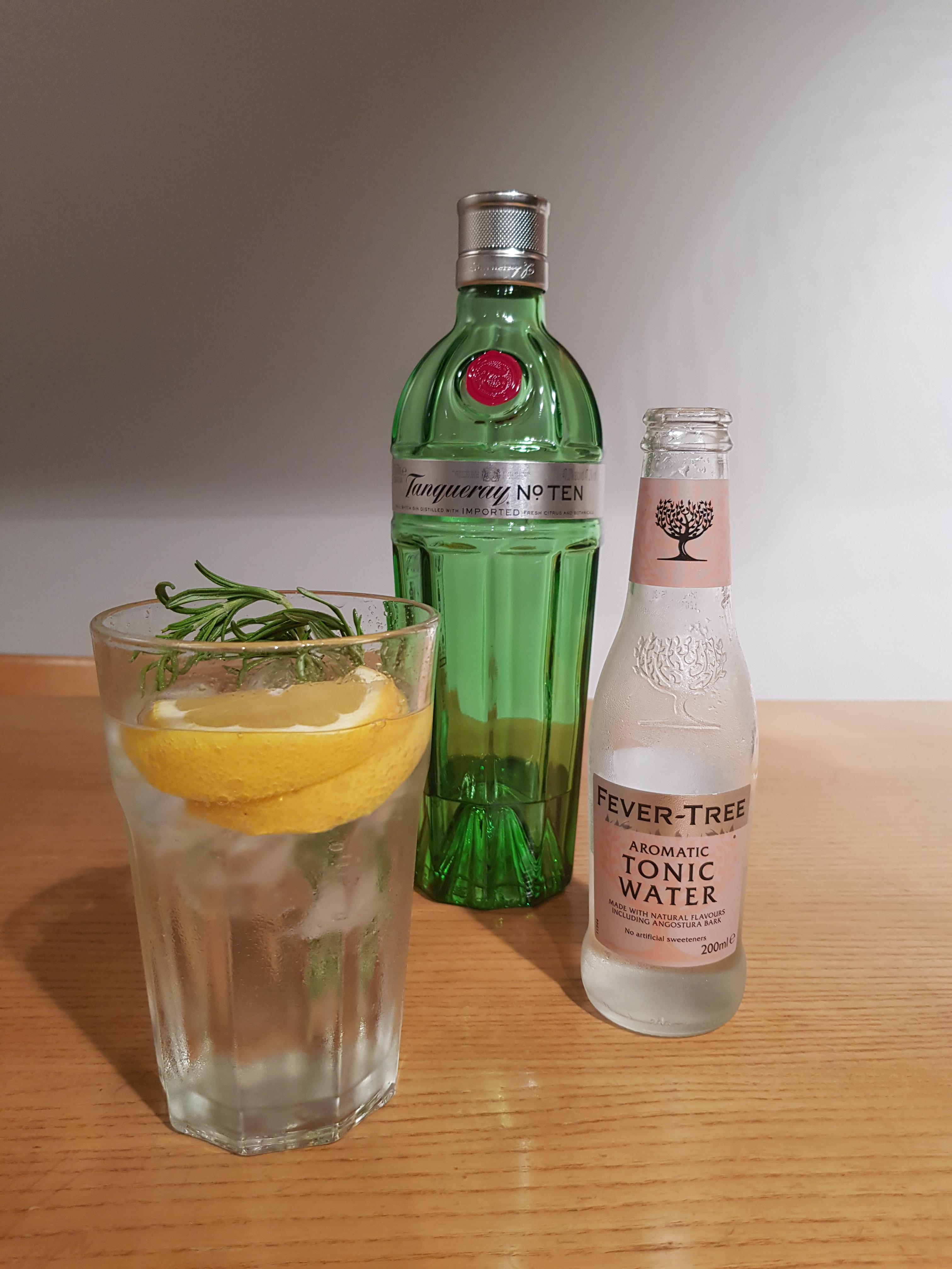 Trying a new tonic with my favorite classic Gin. r/Gin