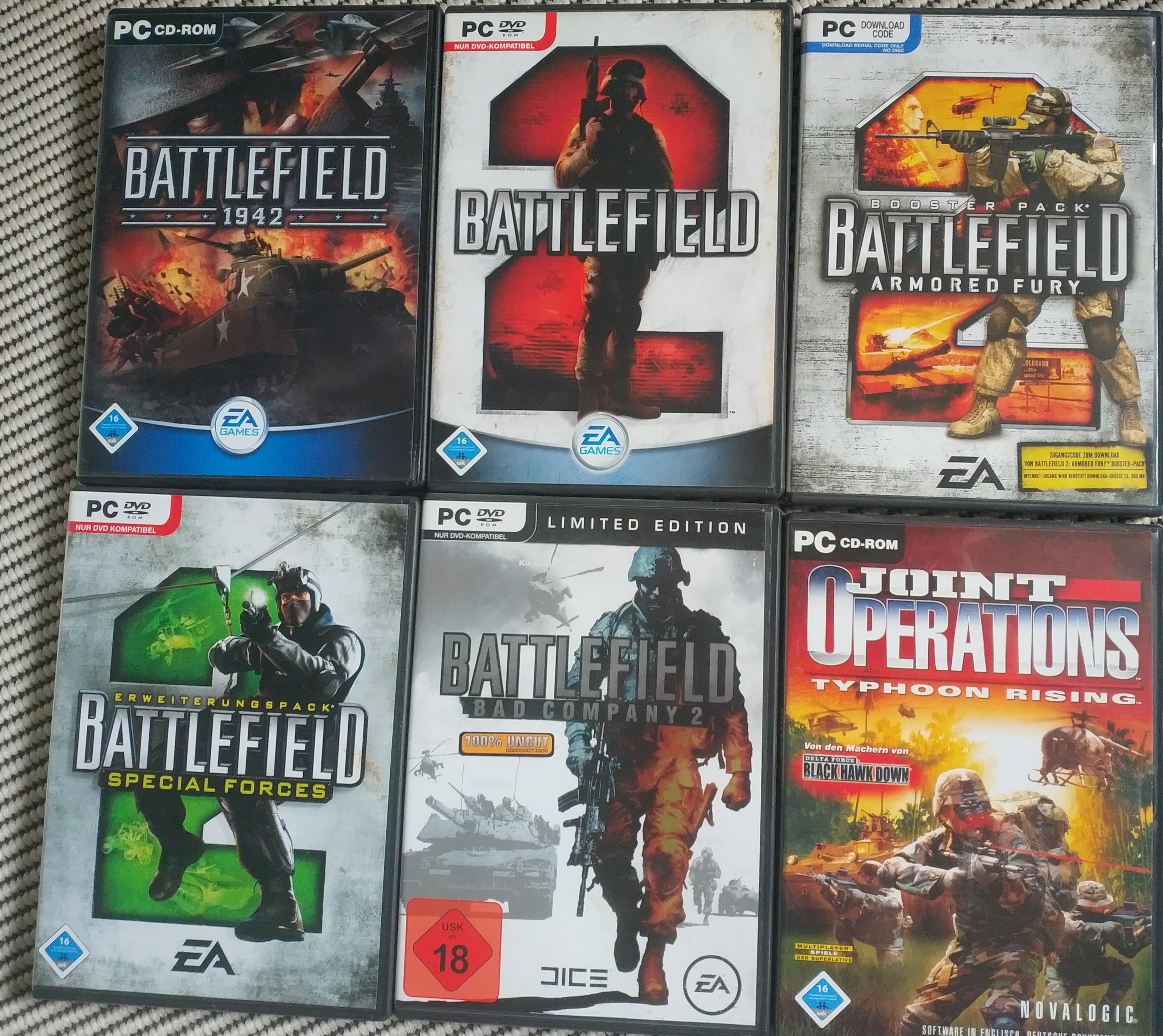 My Hardcopy Battlefield Games collection. Oh wait... r/Battlefield