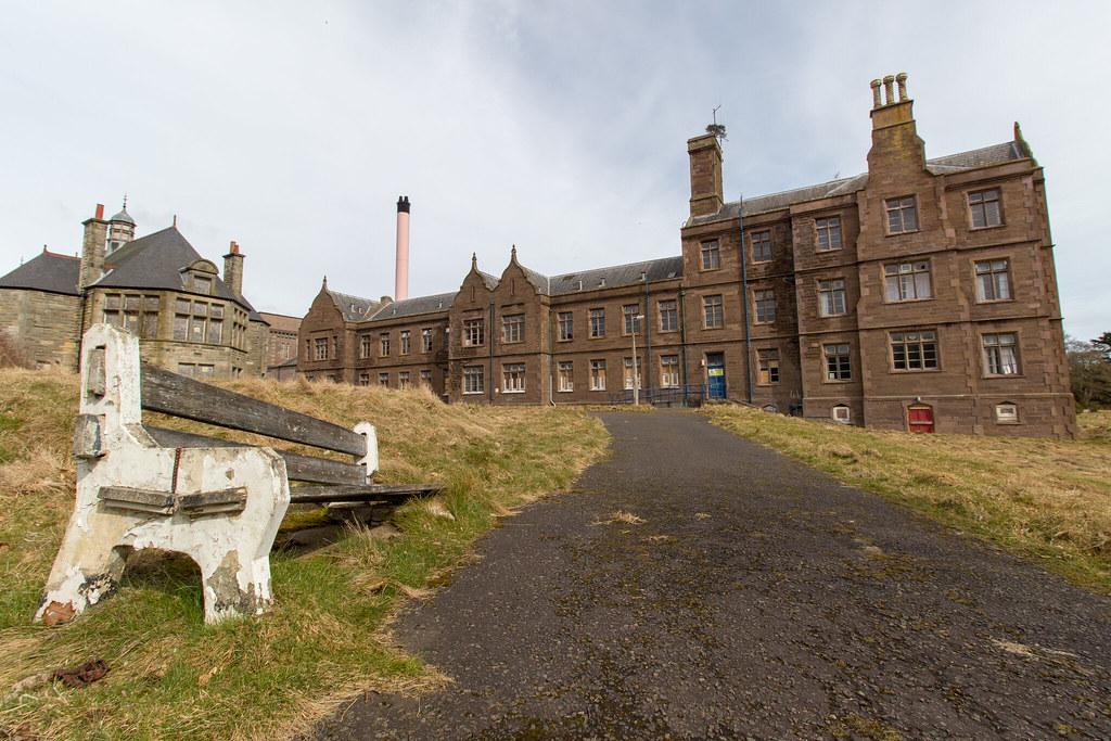 Sunnyside mental hospital, Montrose, Scotland. Abandoned in 2011. r