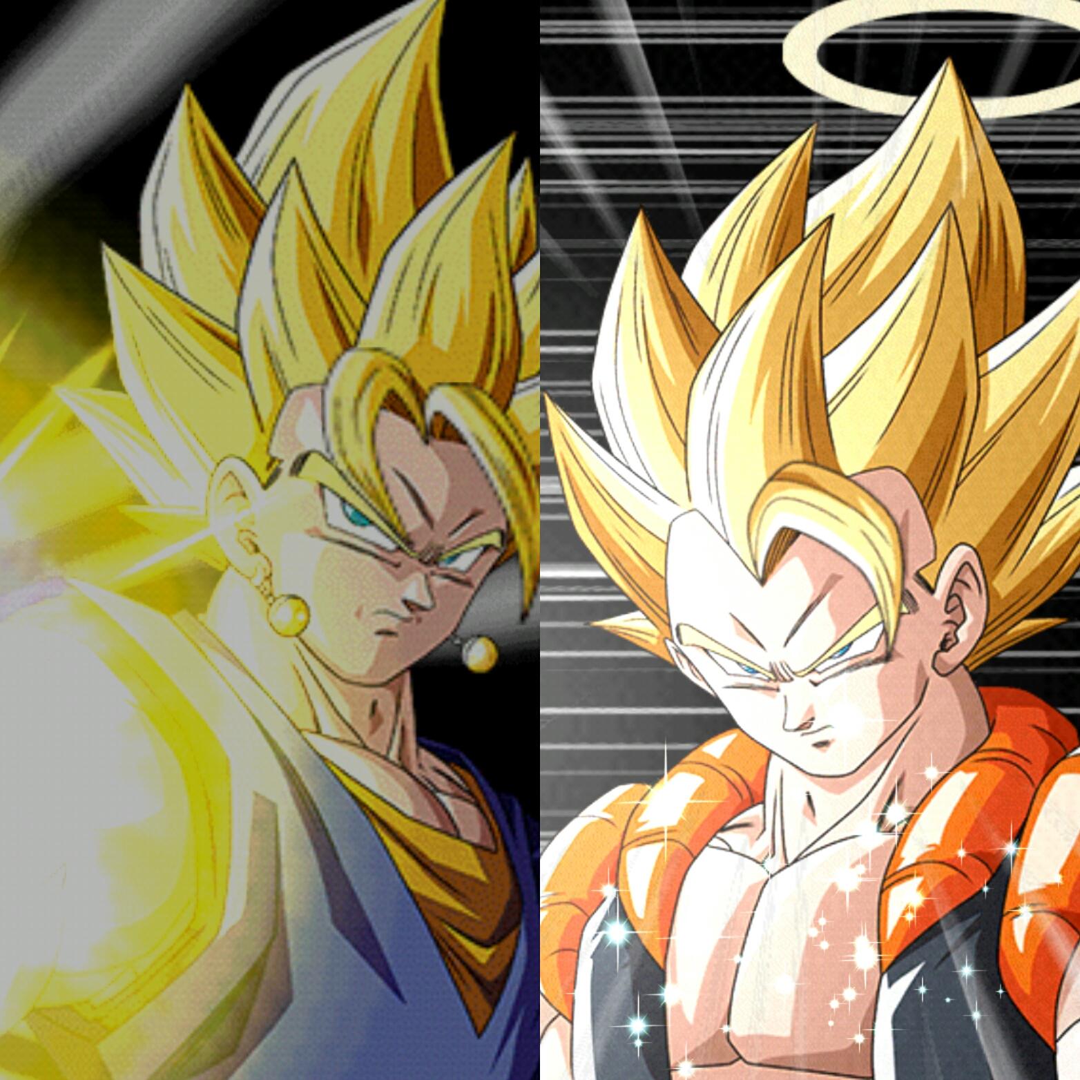 Vegito and Gogeta wallpaper. DBZDokkanBattle