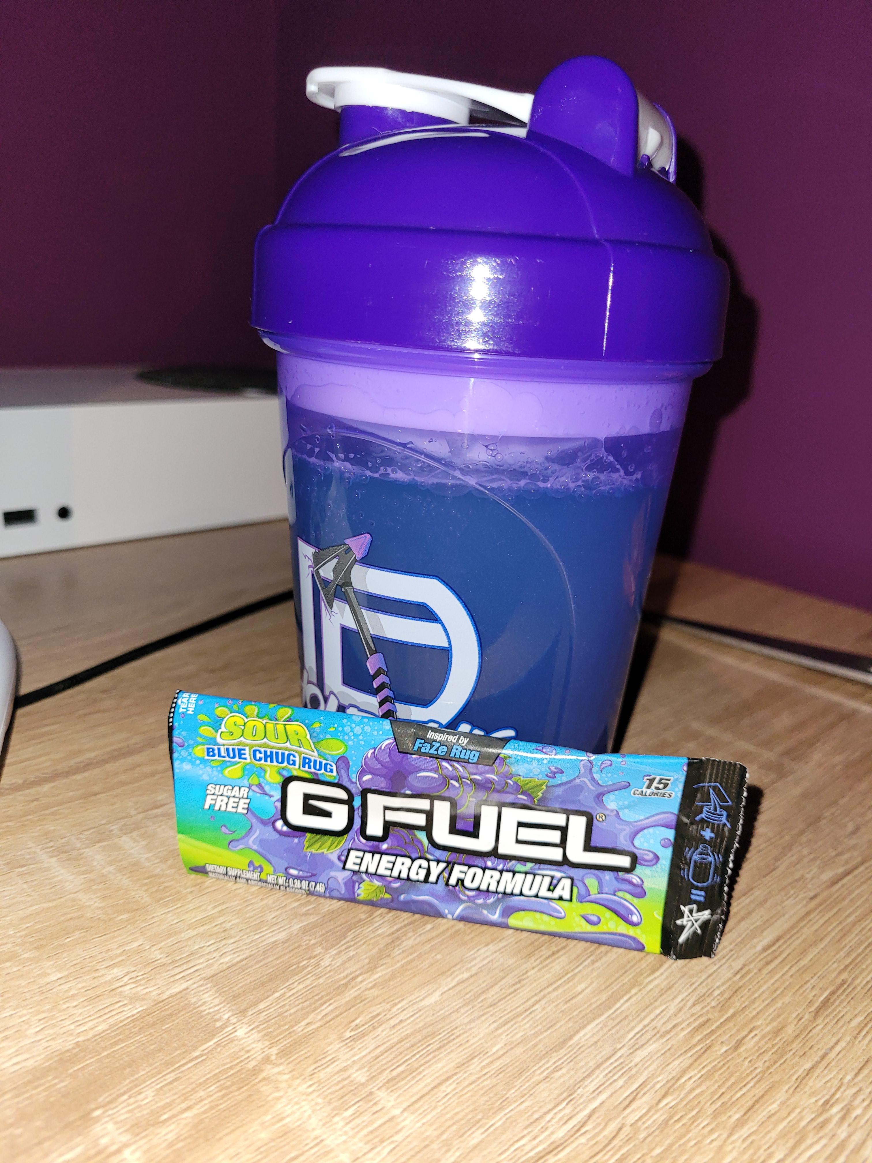 Sour Blue Chug Rug (Review in comments) r/GFUEL