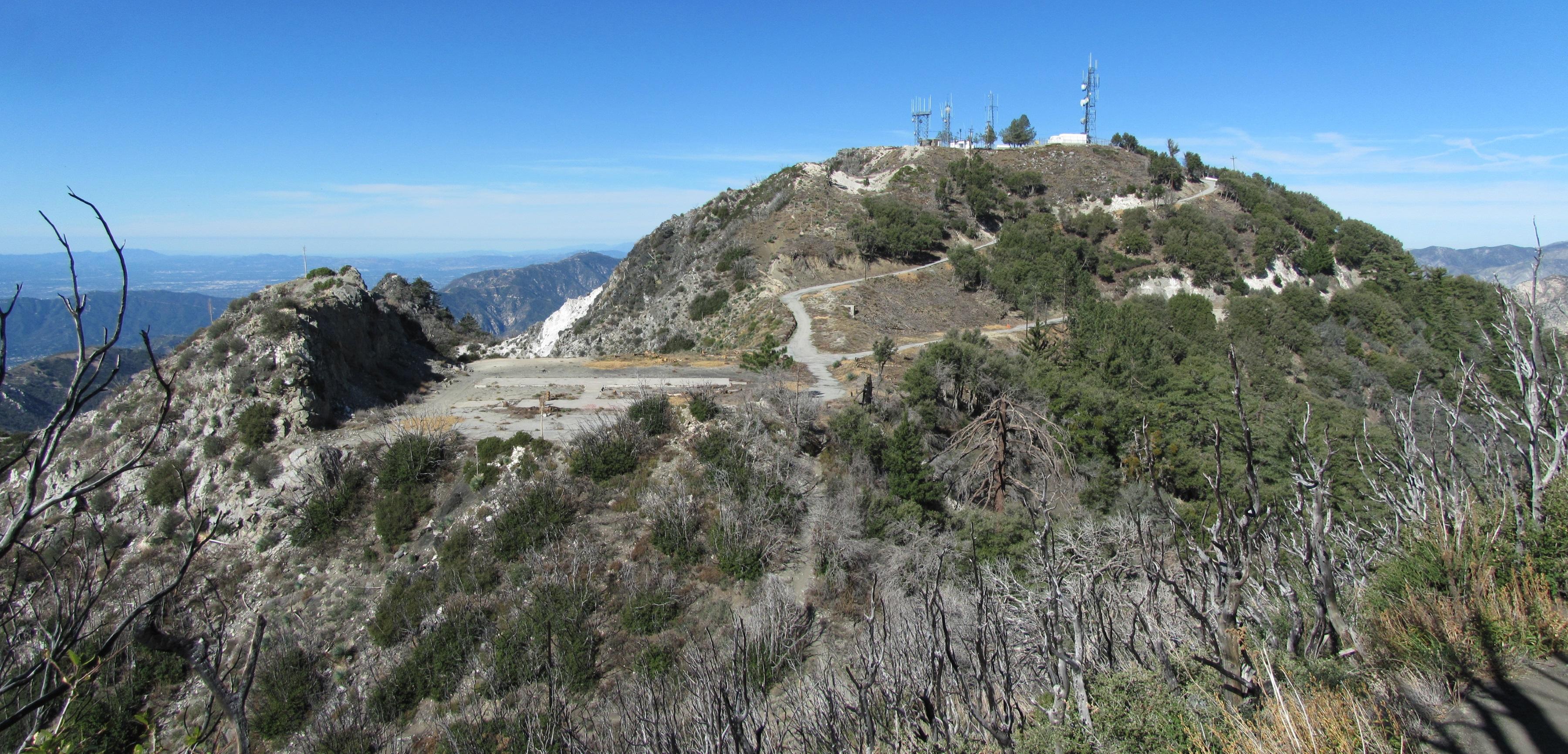 Mount Disappointment from San Gabriel Peak, Angeles National Forest