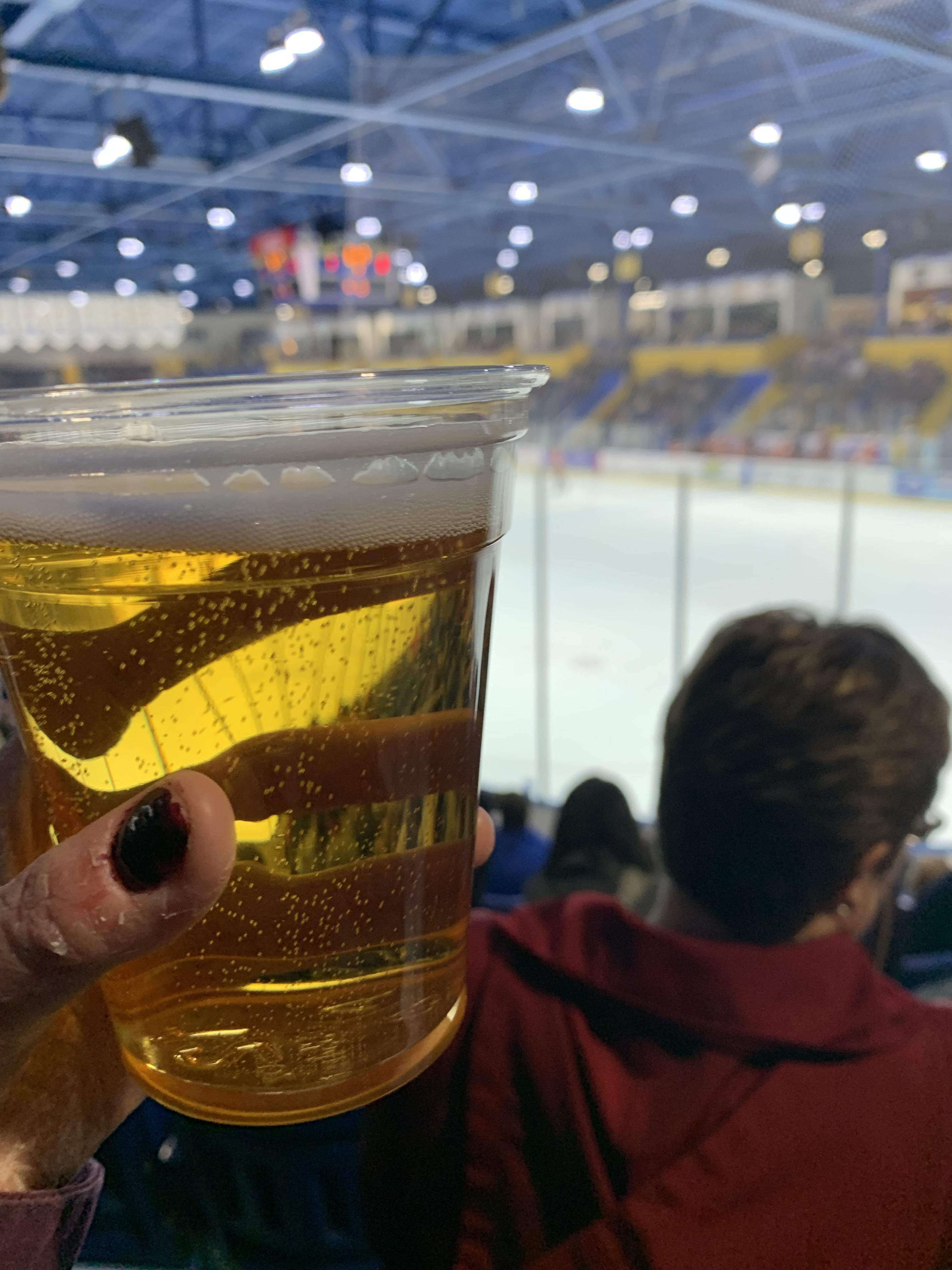 Hockey and beer a perfect combo r/beerwithaview