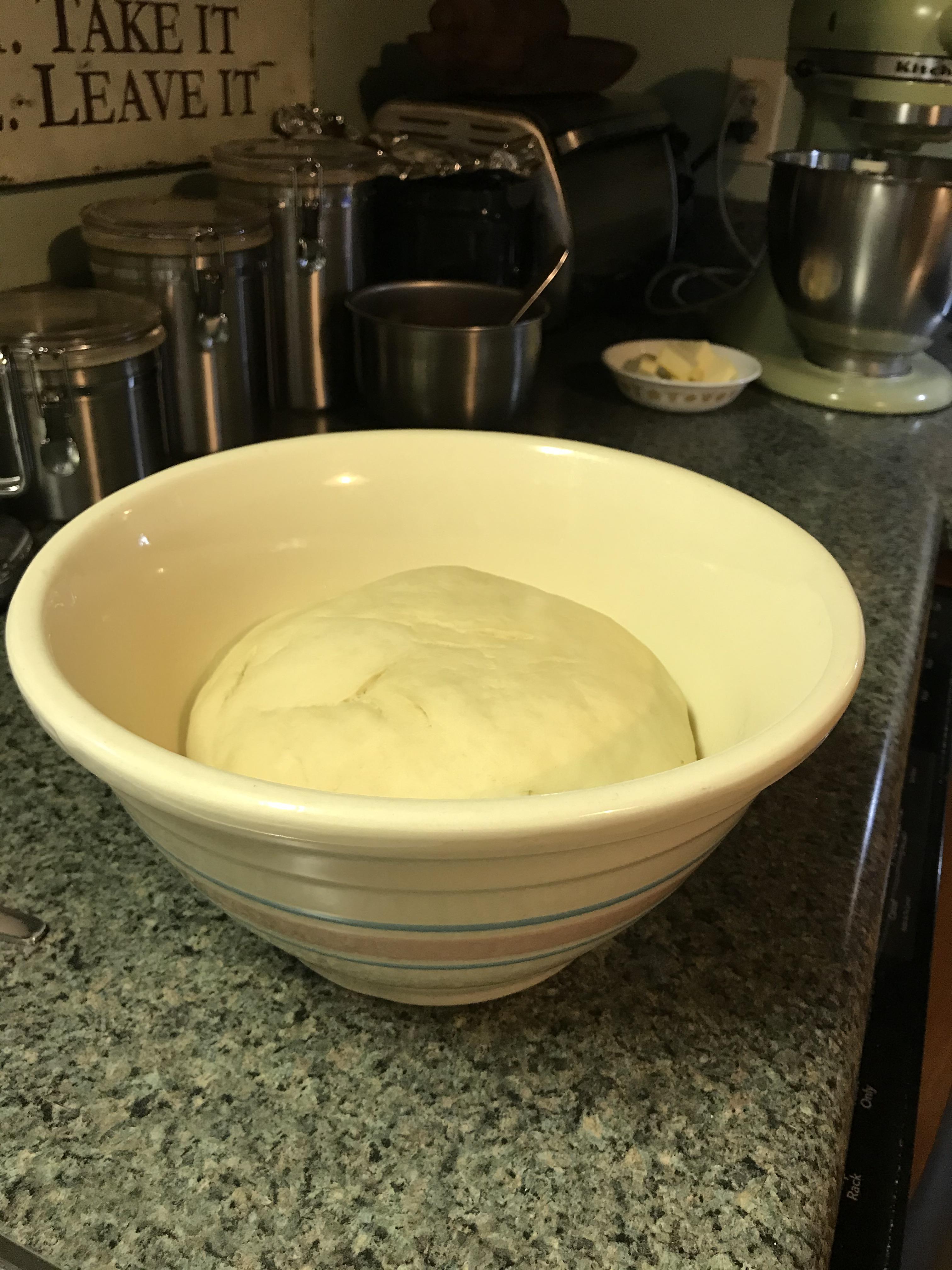 It worked! My first yeast experience it has risen!!! Dough for