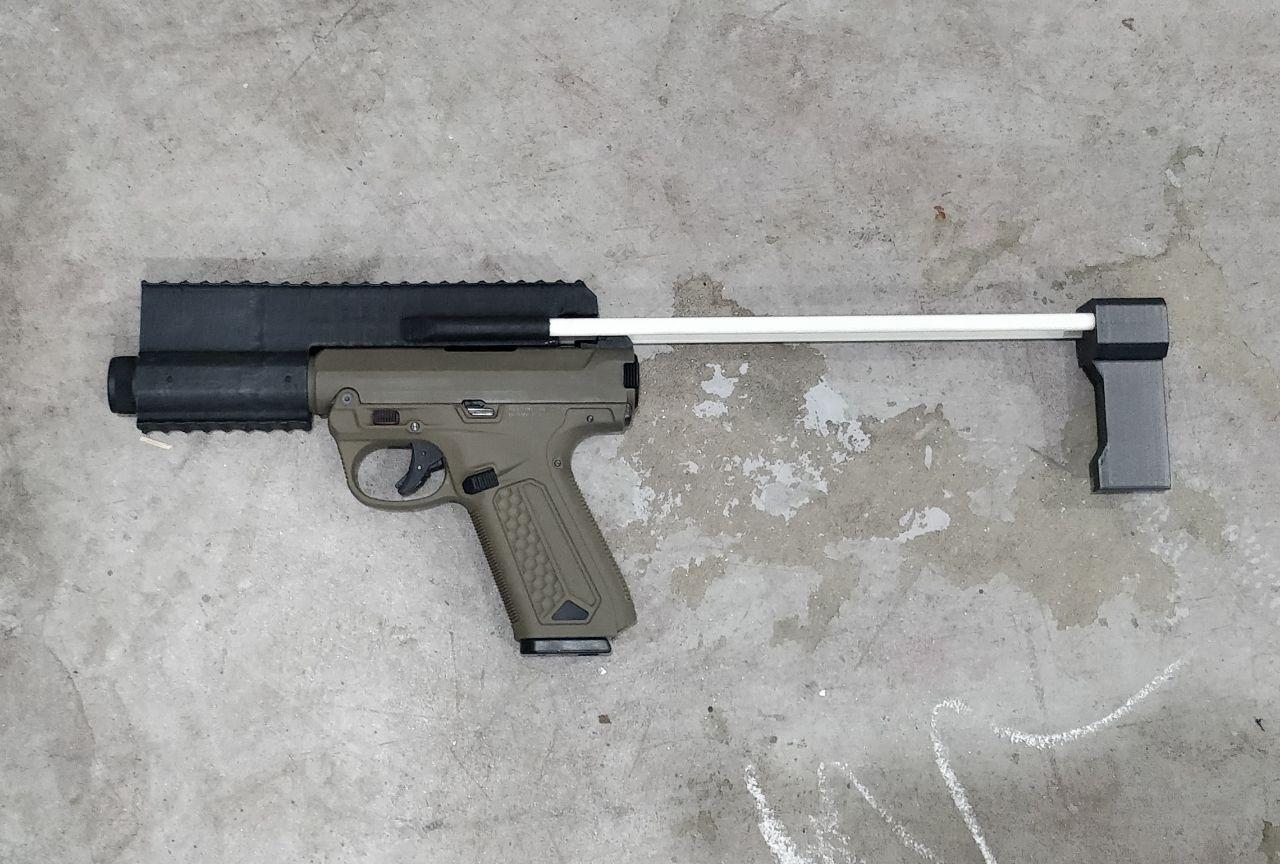 3D printed AAP01 kit. simple and sweet r/airsoft