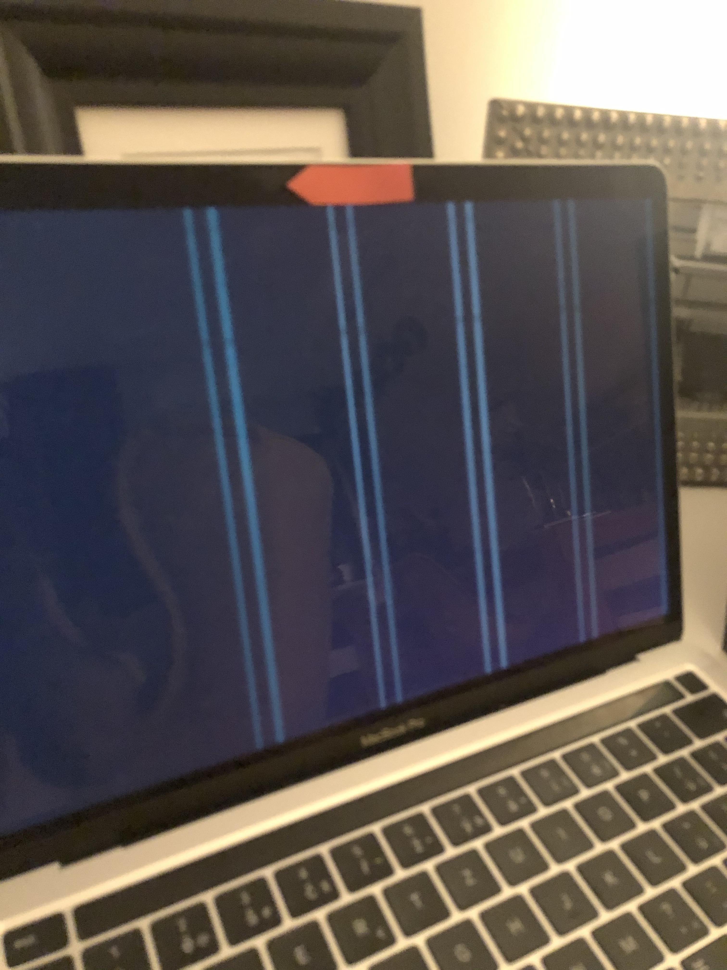 Macbook PRO M1 screen doesnt work and shows lines. HELP r/macbookrepair