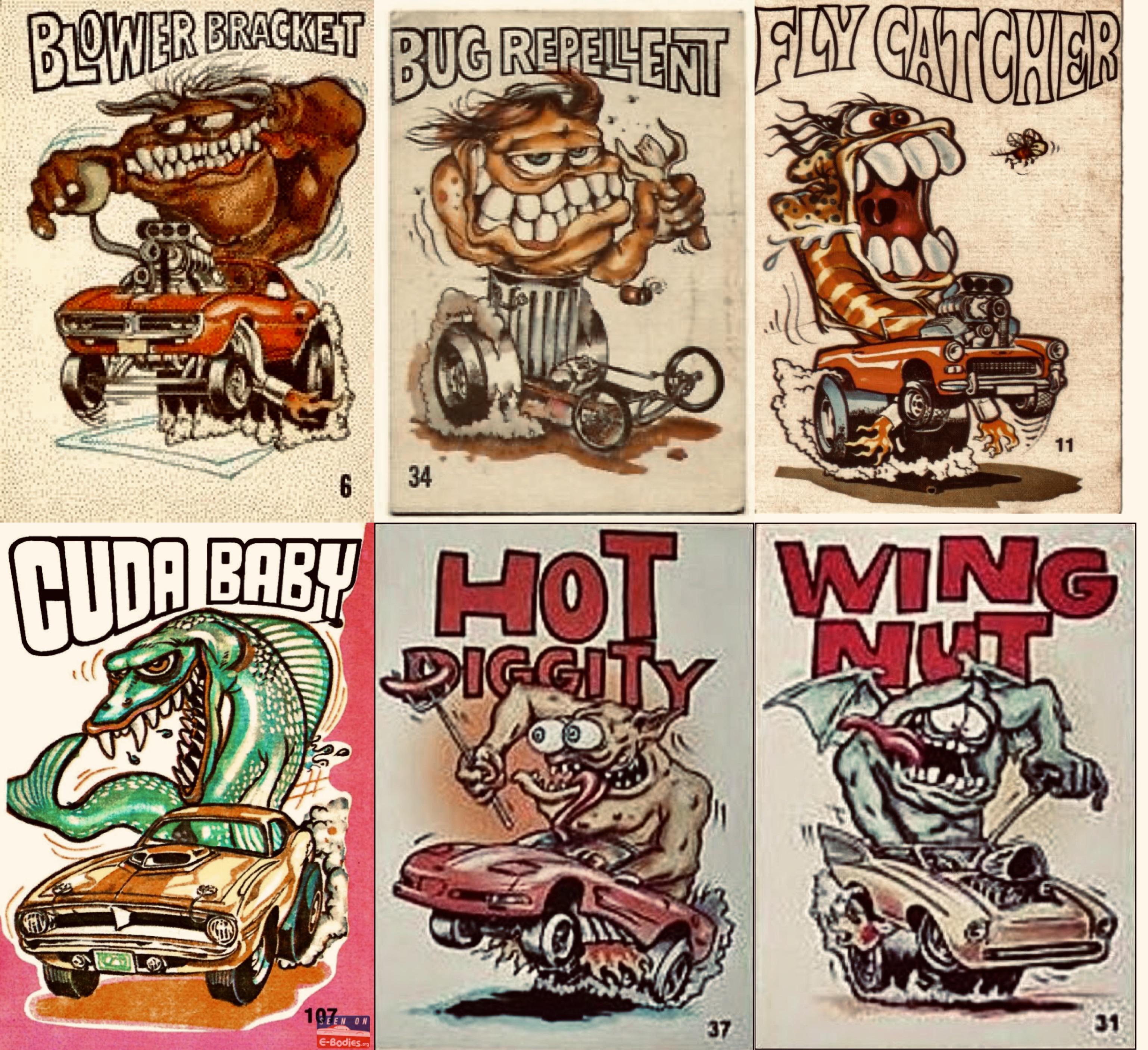 Donruss Odd Rod Cards r/nostalgia