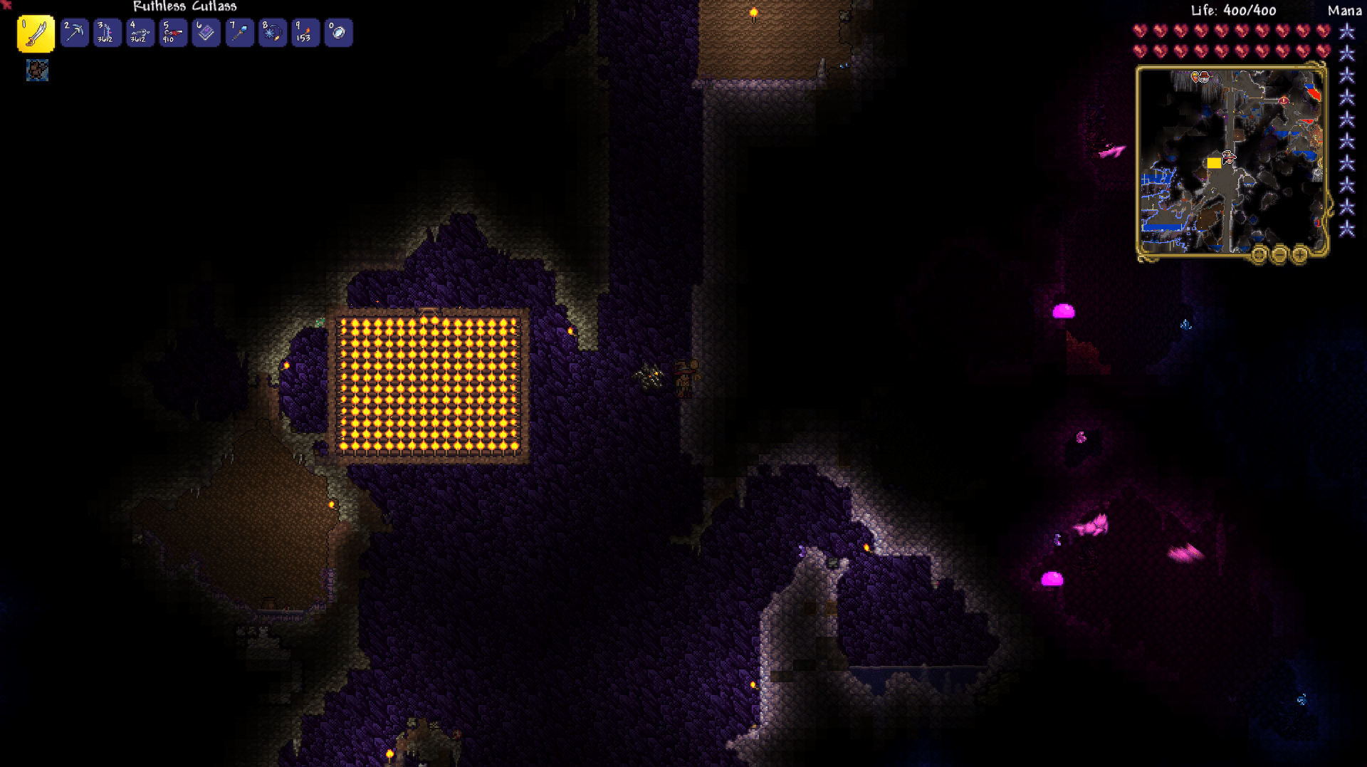 Update I've tried three different places, put the torches in different spots... Why is the