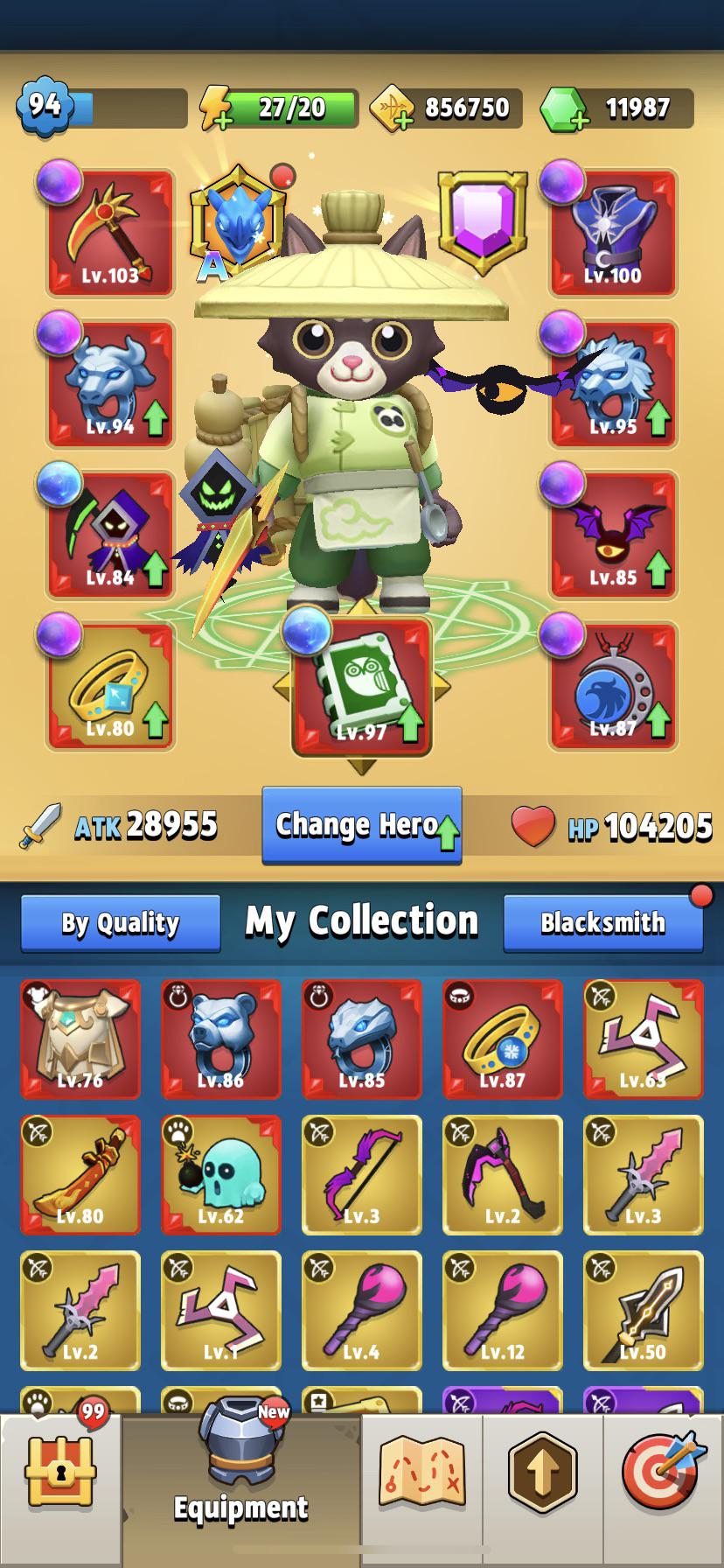 One more until I got all my jewels leveled up 28 plus 💪🏾 r/Archero