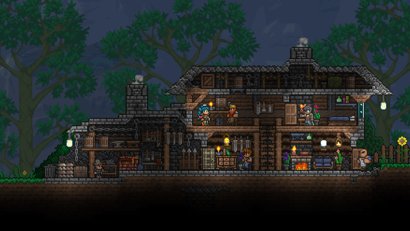 The Village Blacksmith! Standing on the shelf with the barrels I reach