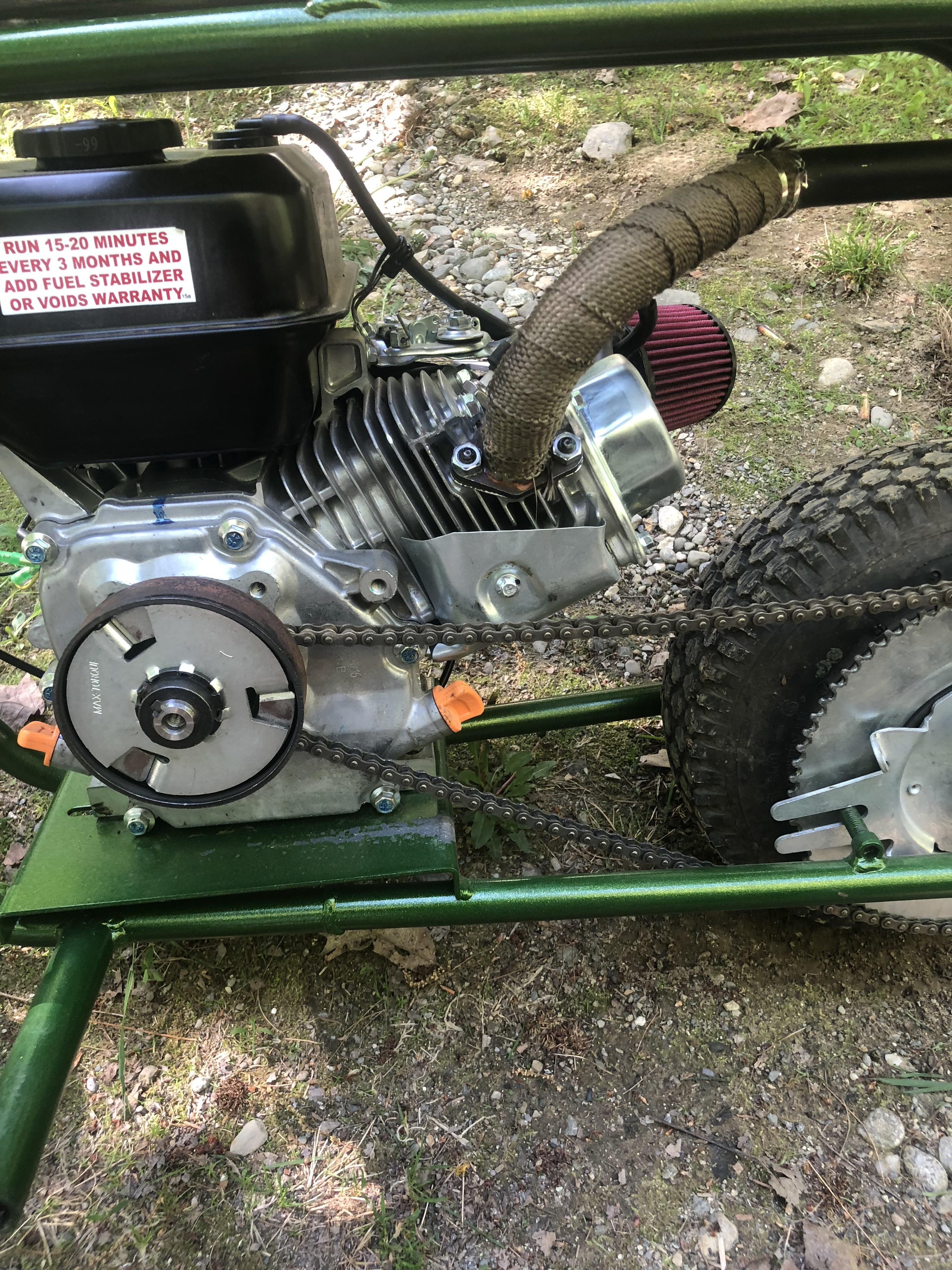 Chain tensioners what cha running? Diy ideas? r/minibikes