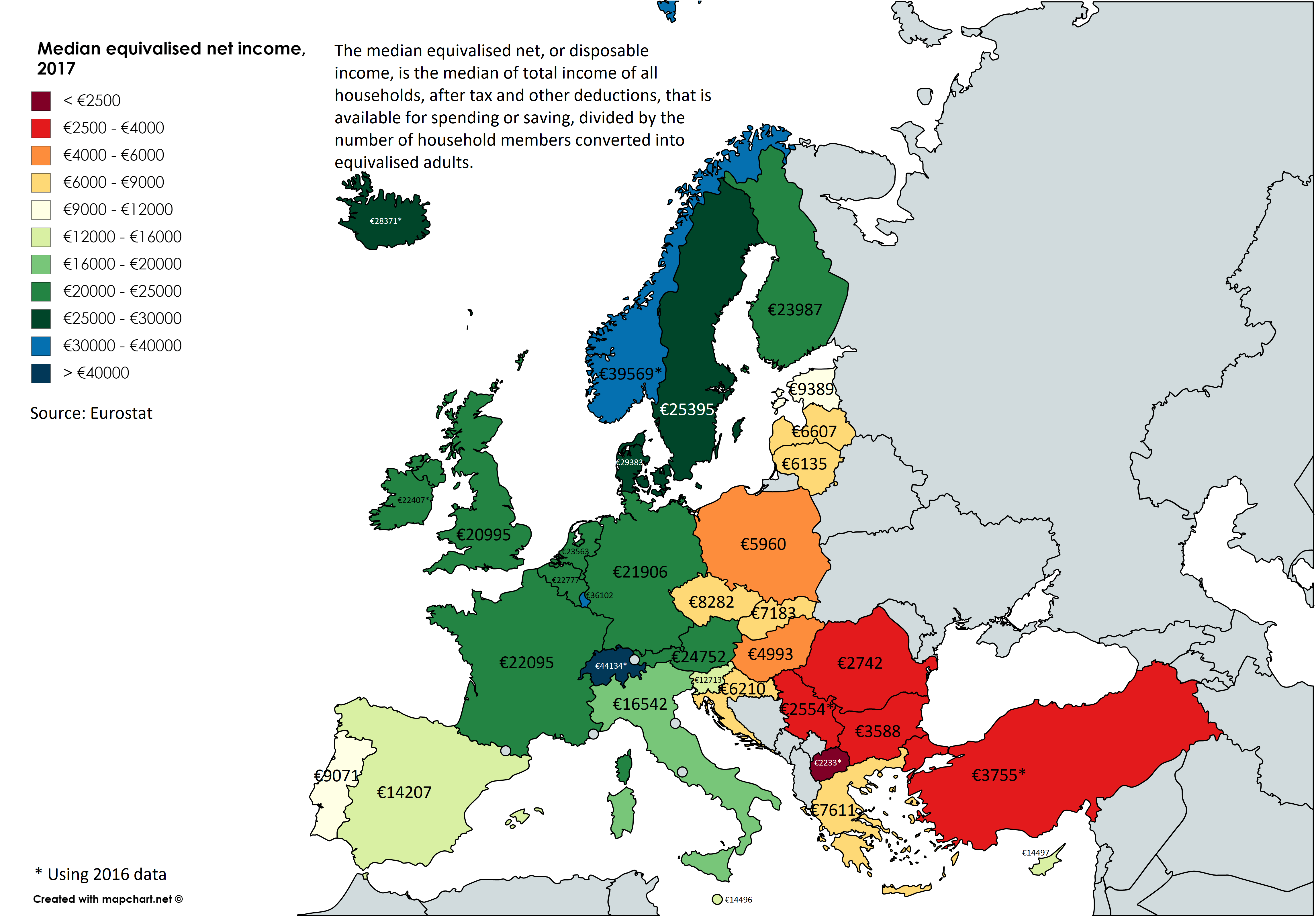 Median equivalised 2017 r/europe