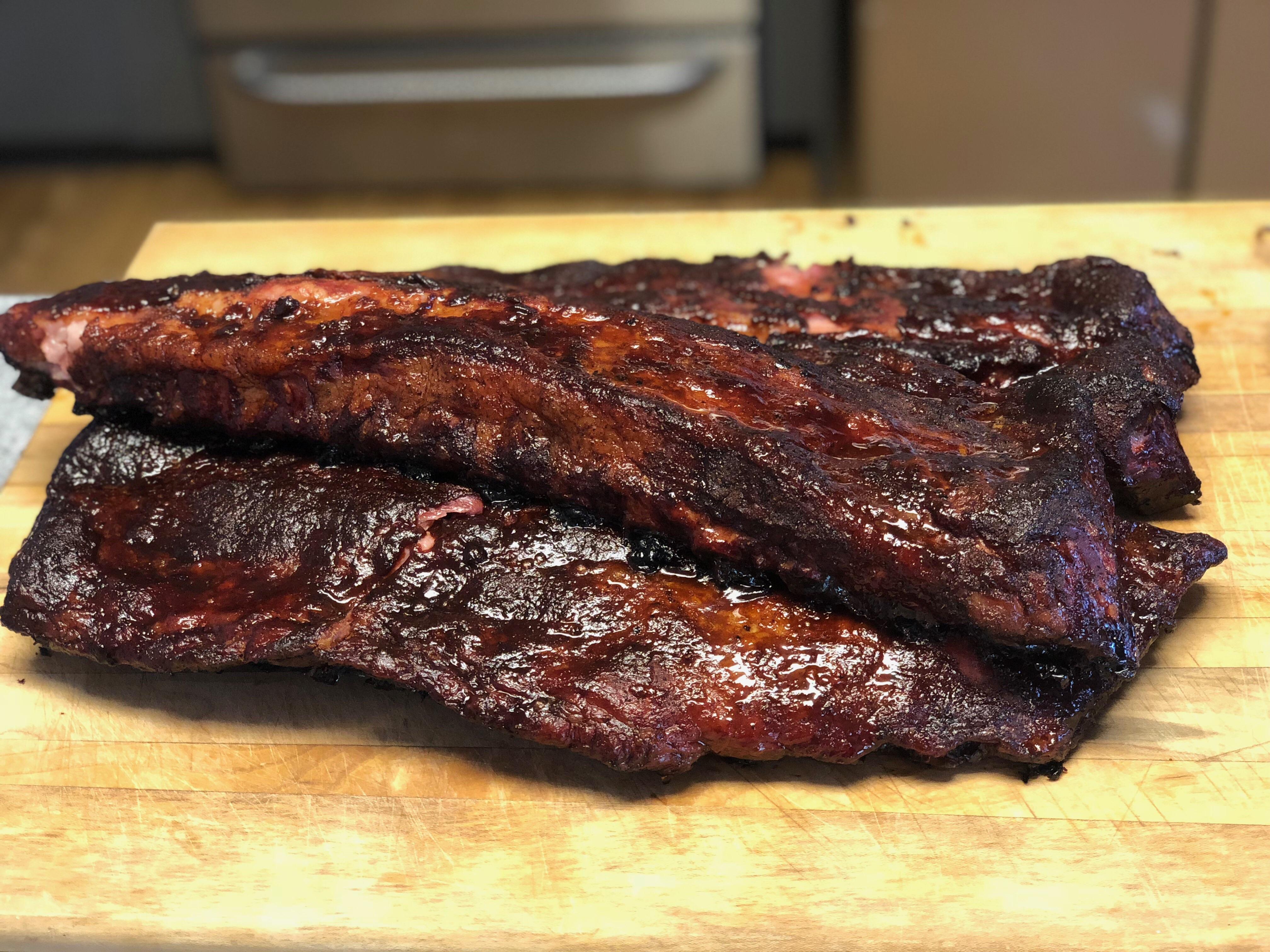 Just finished these ribs for our church’s 4th of July service! r/BBQ