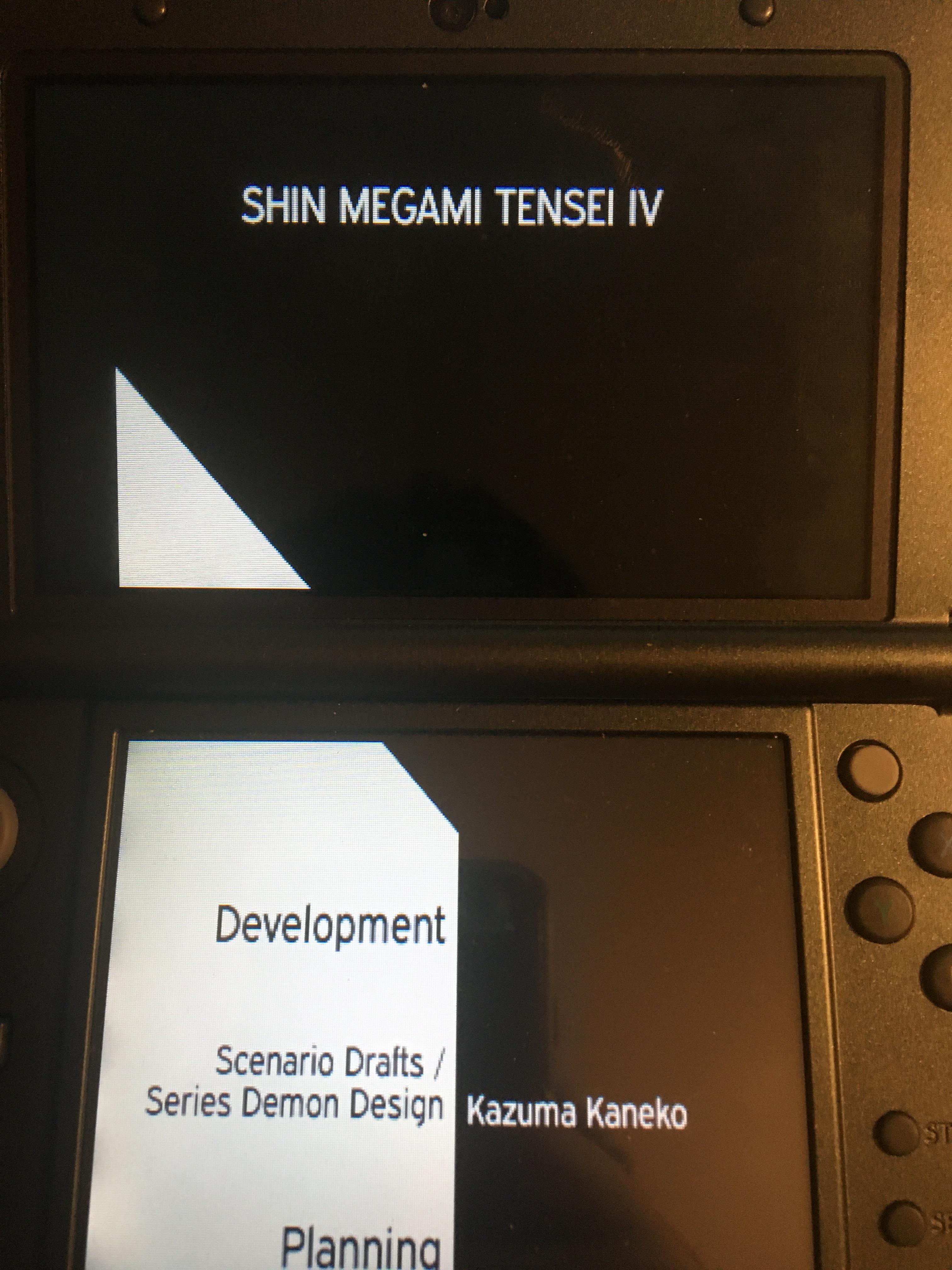 Just beat my first smt game. That was just...wow. Megaten