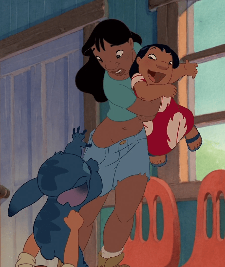 In Disney's animated film Lilo and Stitch™, during the pet rescue scene