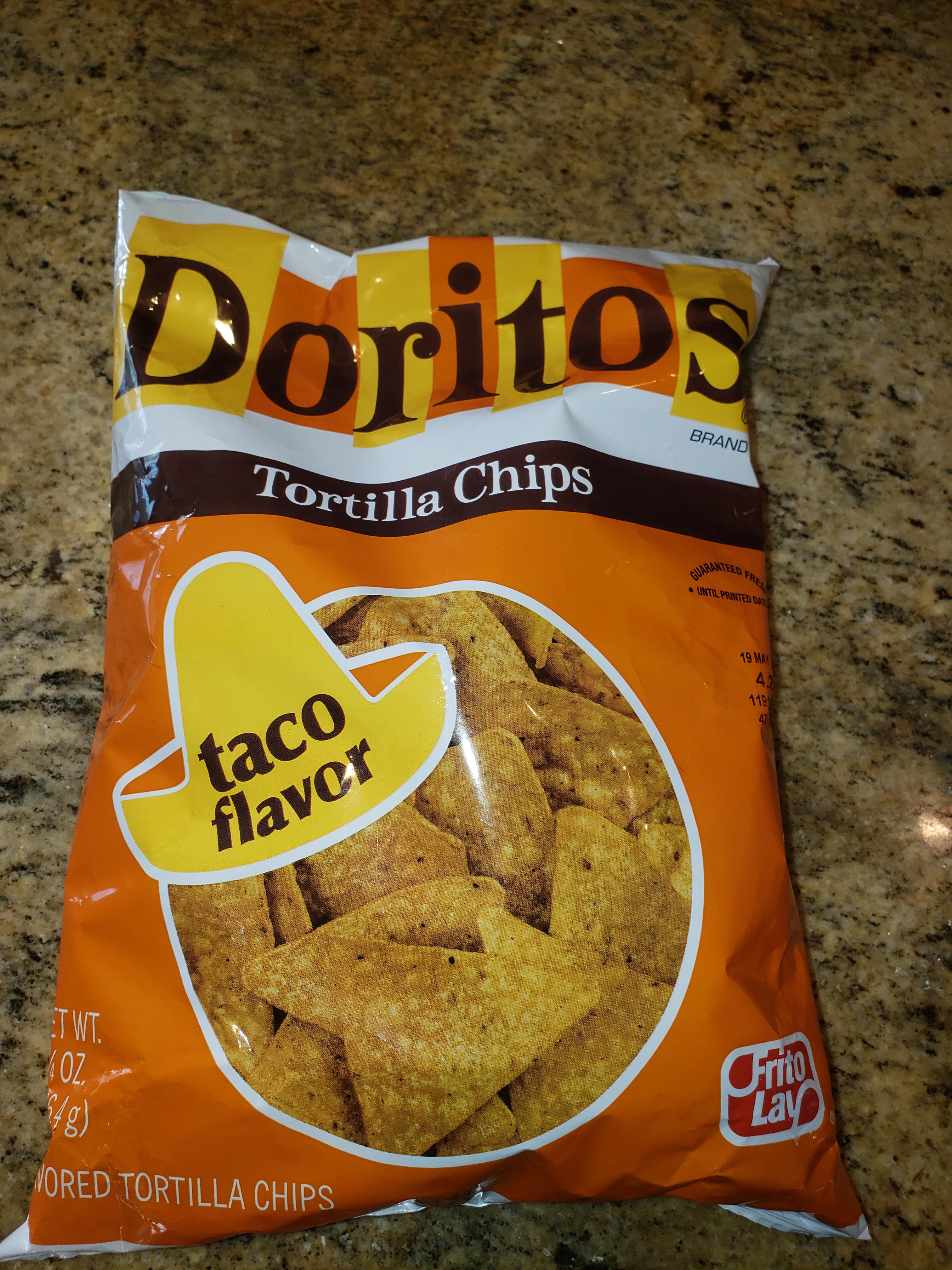 Tacoflavored Doritos And my orange life vest Dad caught a hundred