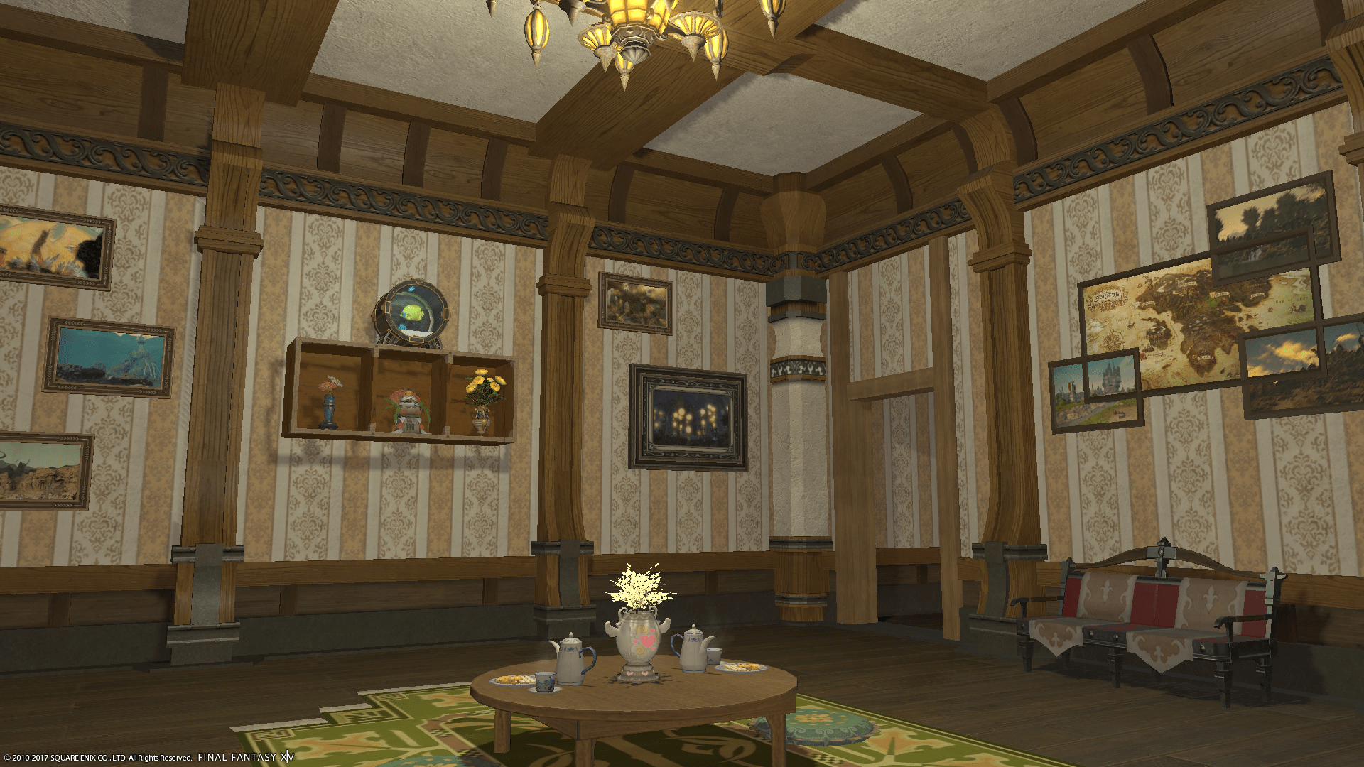 Still in love with the picture frames addition to housing ^__^ r/ffxiv
