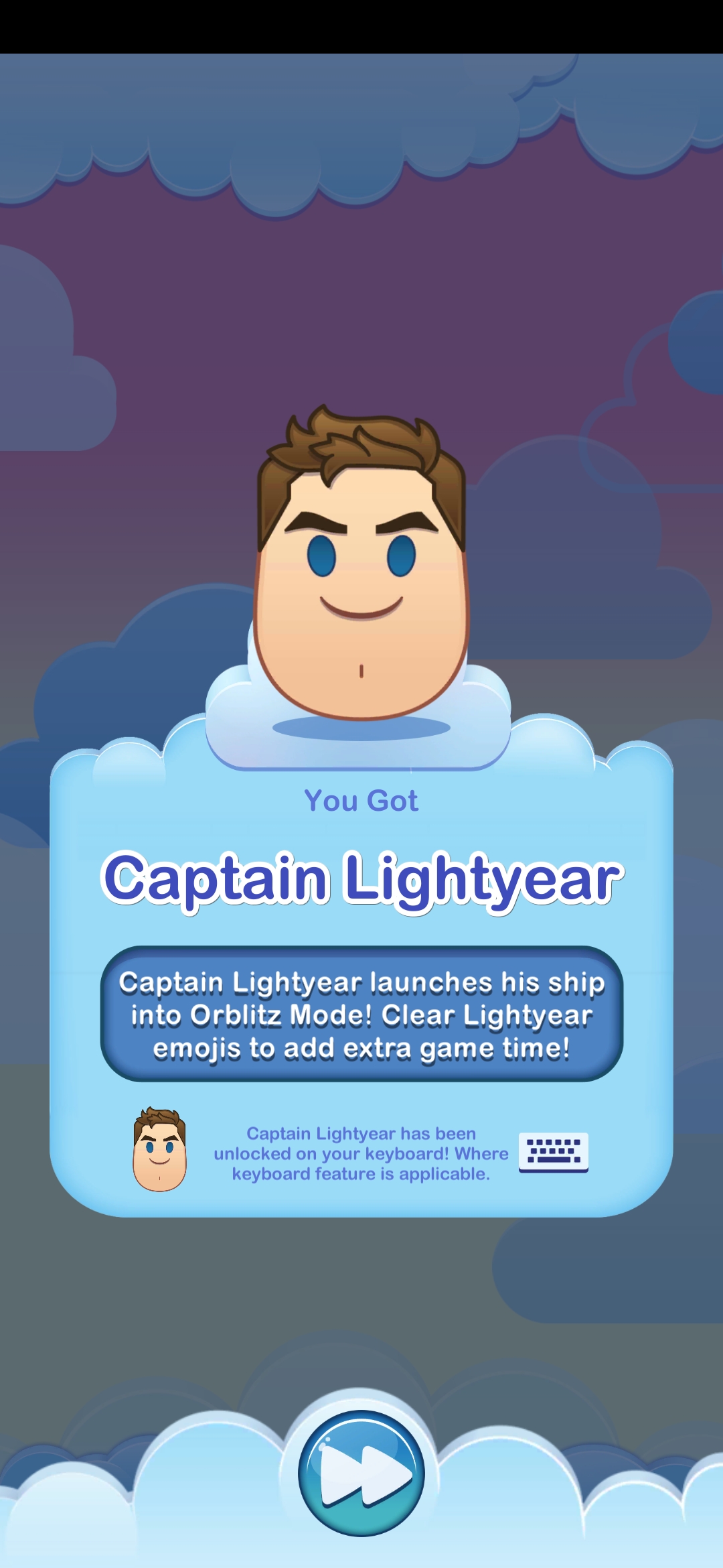 Captain Lightyear is now my favorite emoji 😍 totally worth my gems! r