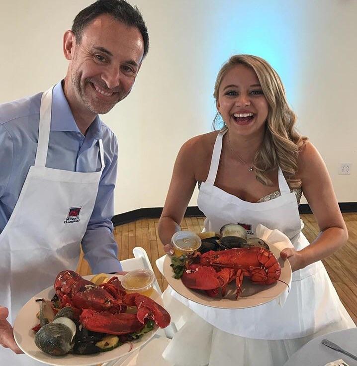 739AM post wedding here's the lobster proof. Thanks weddit for all