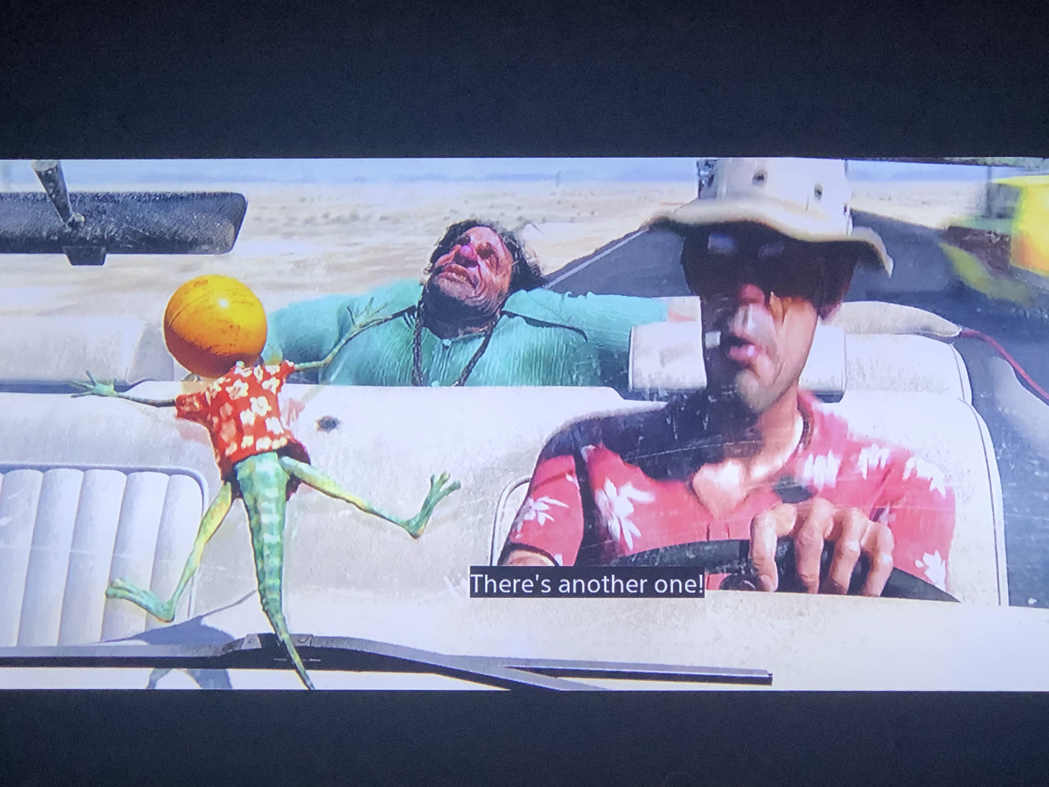Johnny Depp’s character from Fear and Loathing in Las Vegas is in Rango
