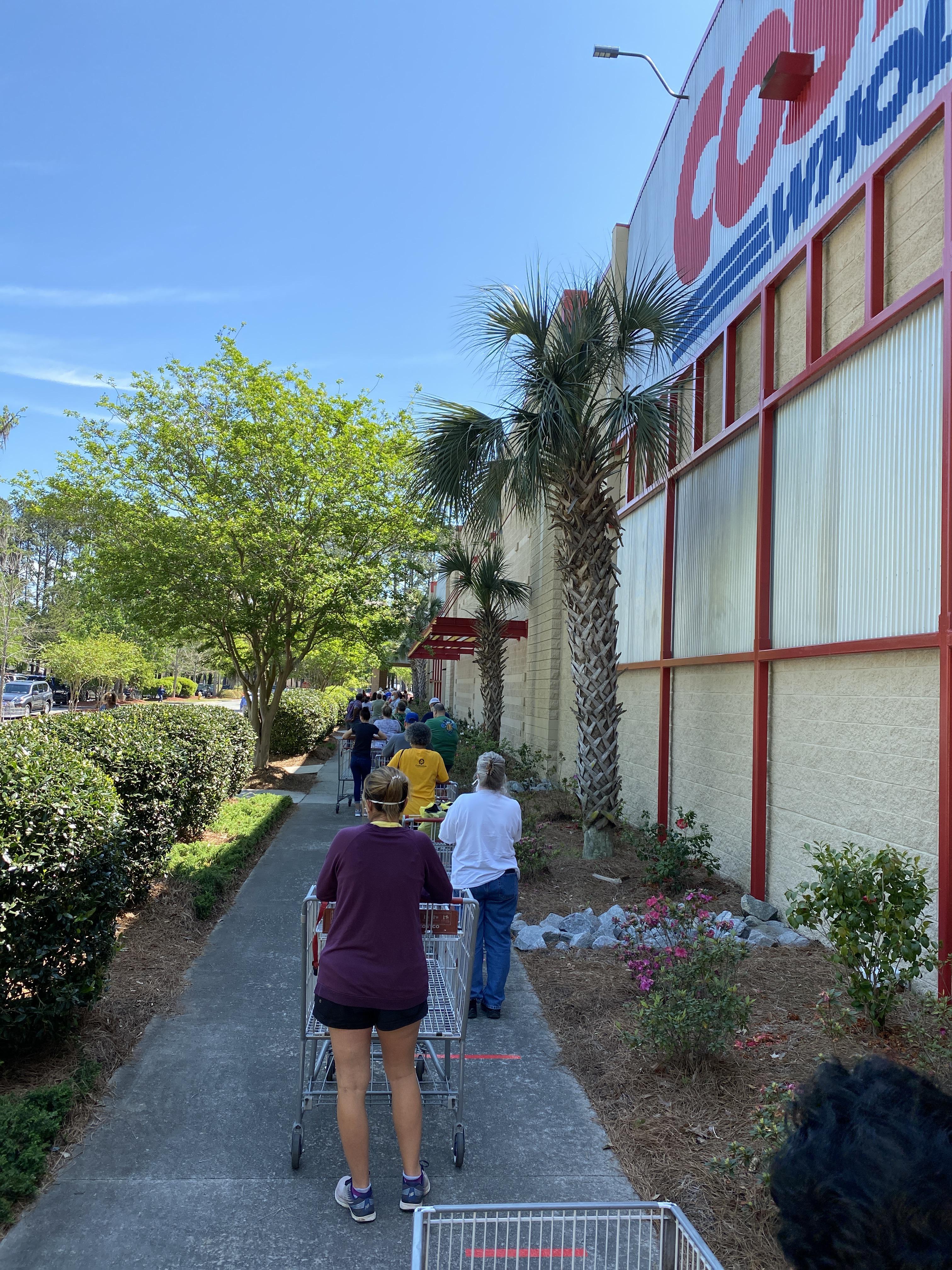 West Ashley Costco on Thursday Charleston