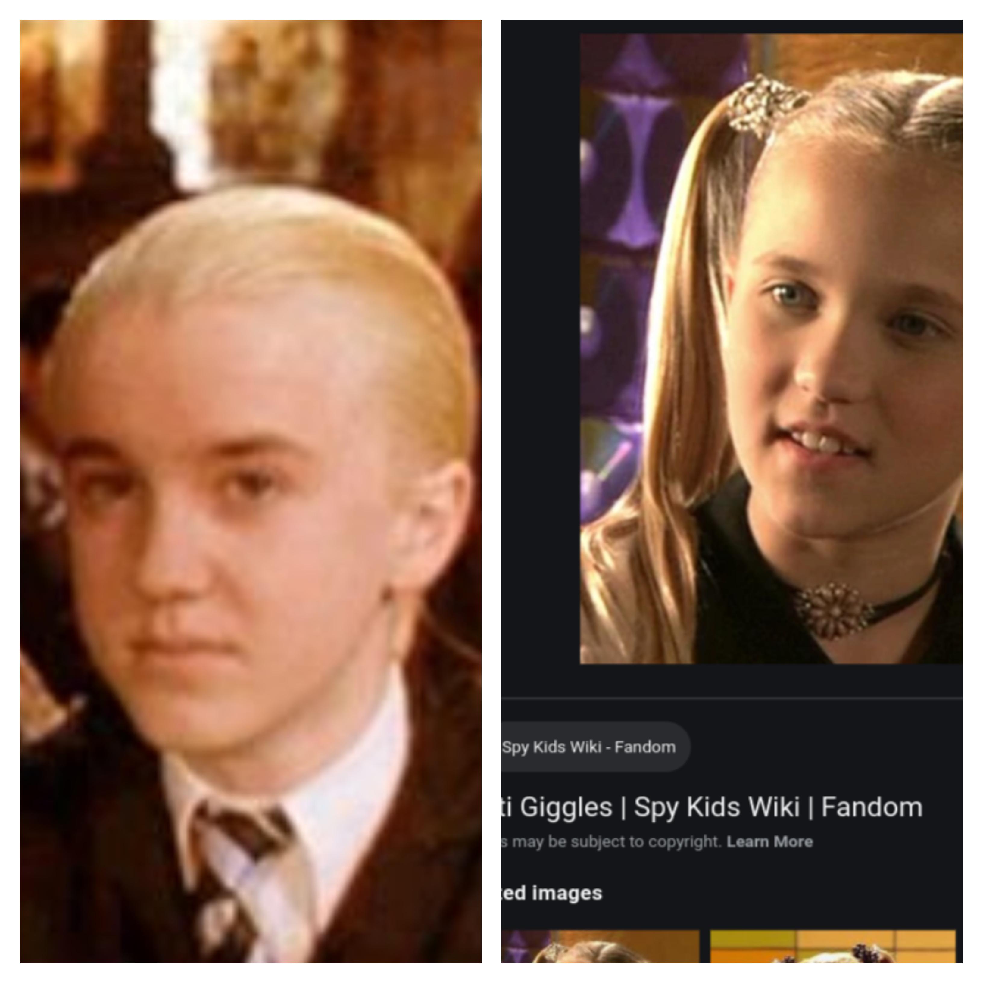 Why does the girl look like draco r/HarryPotterMemes
