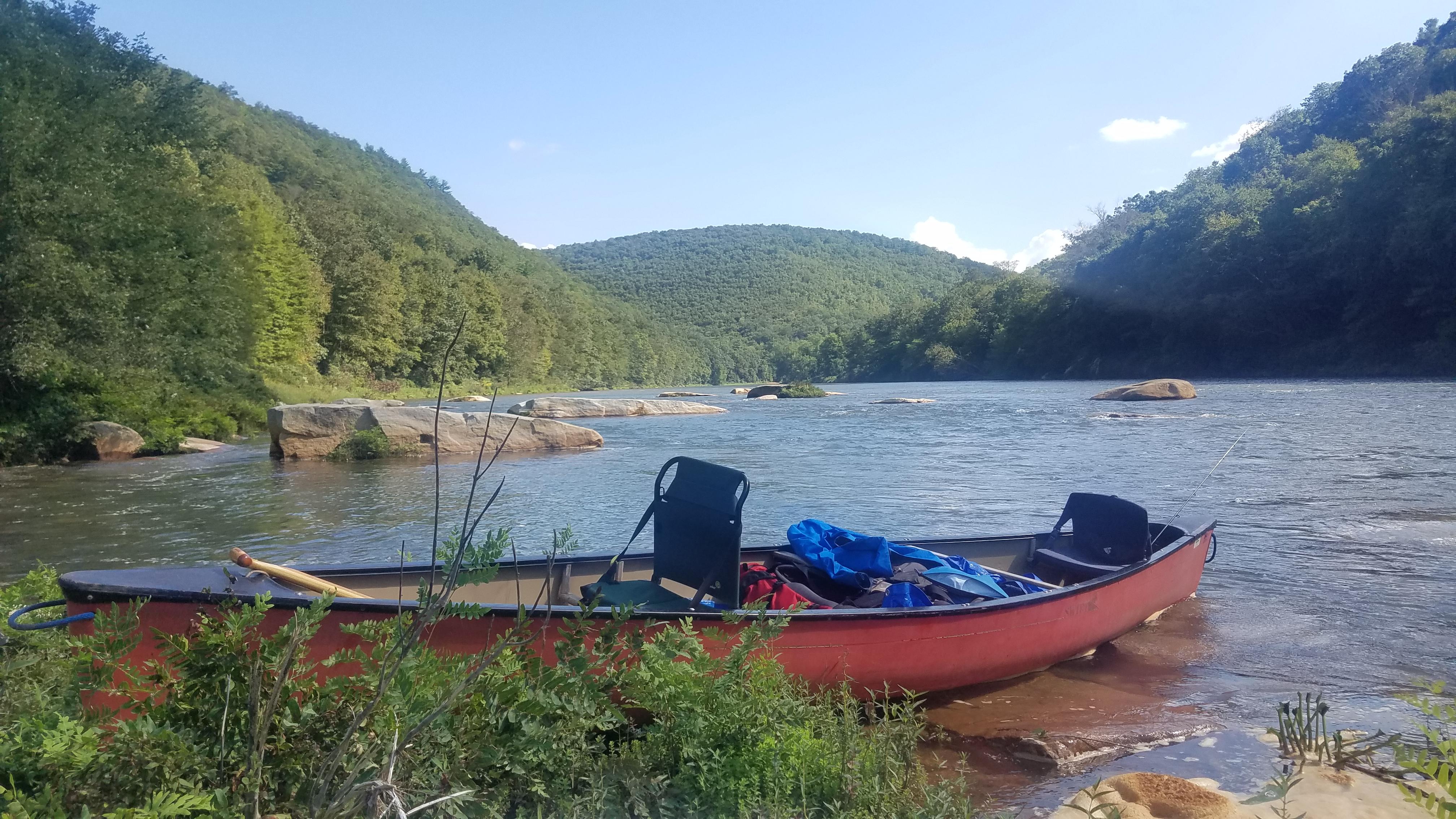 A few days in paradise! West Branch of the Susquehanna River, PA