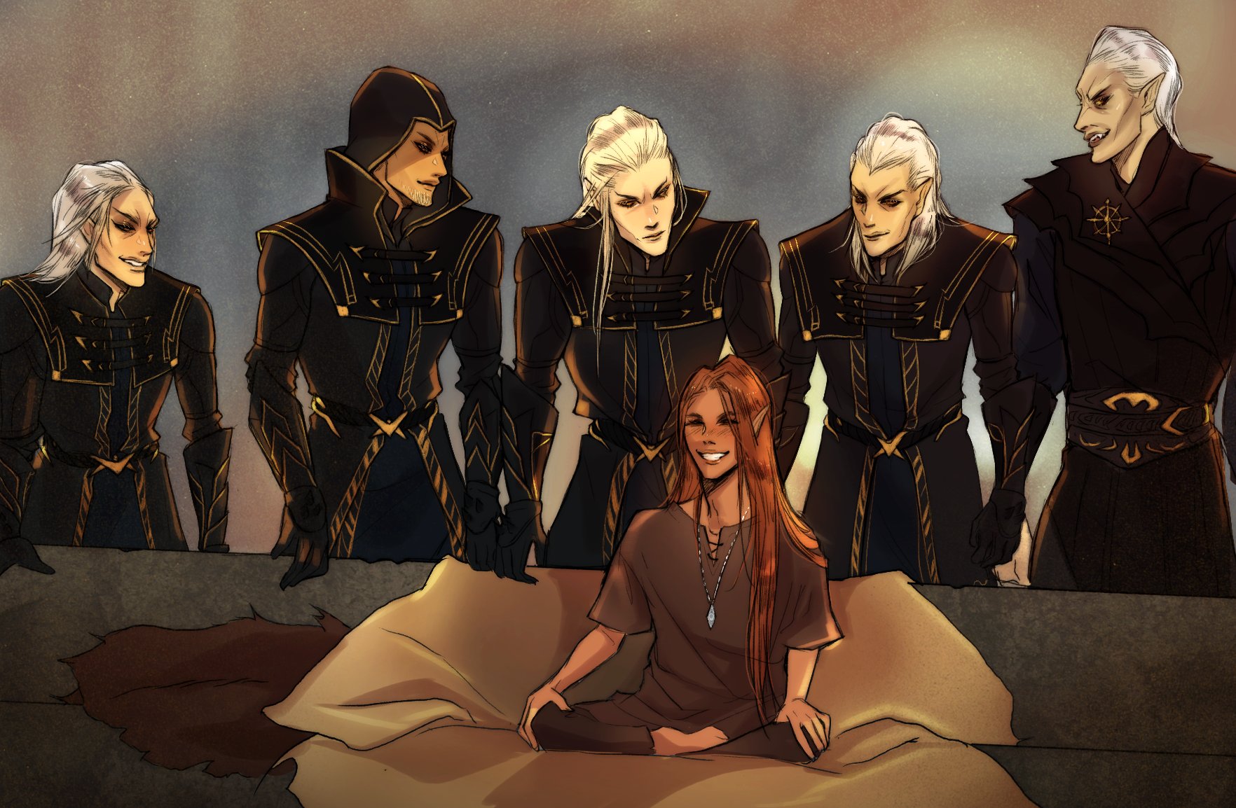 Poor Bosmer (art by zemael) r/ElderScrolls