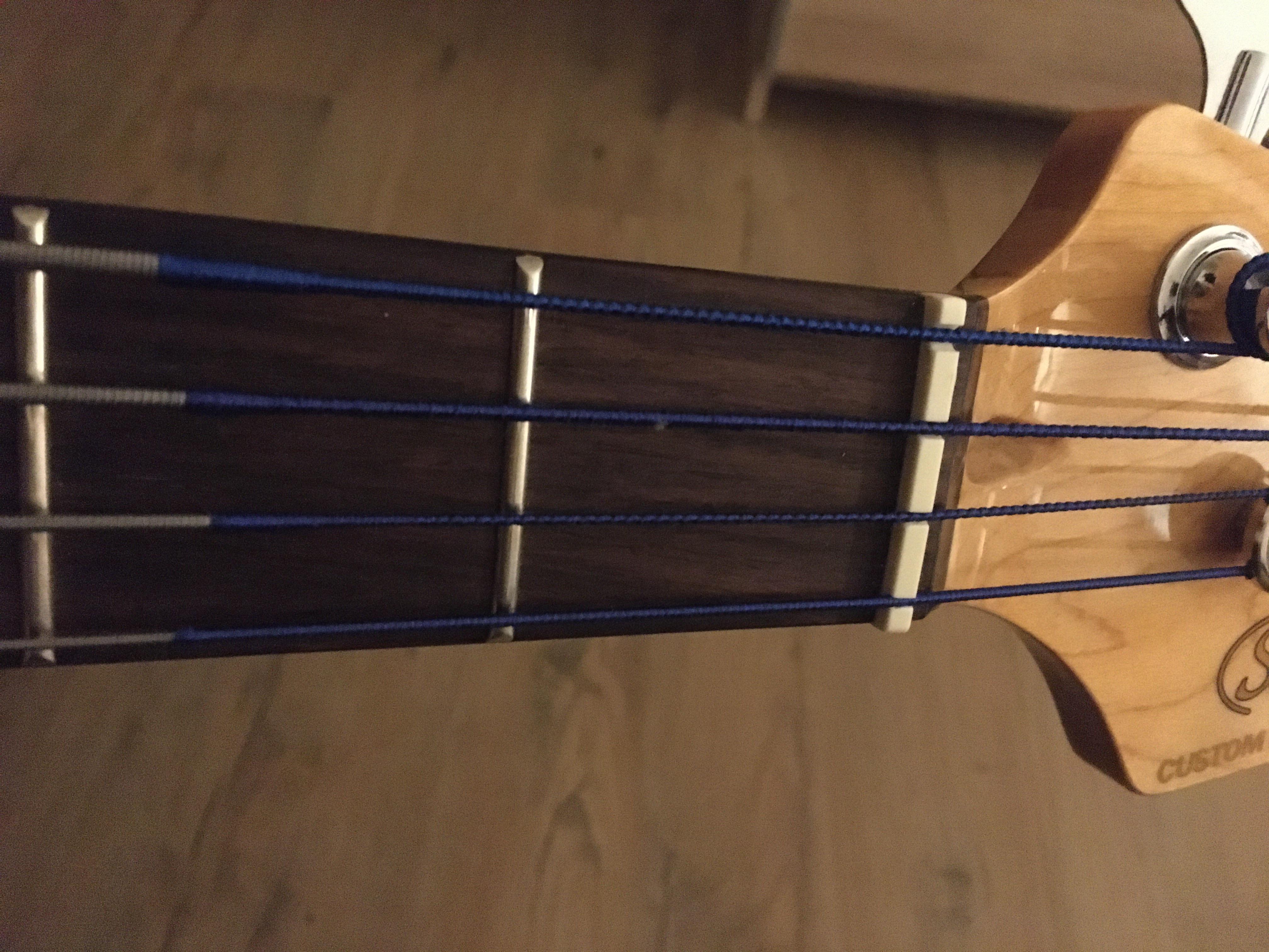 Strings “funneling” resulting in my F hitting the fret aggressively r