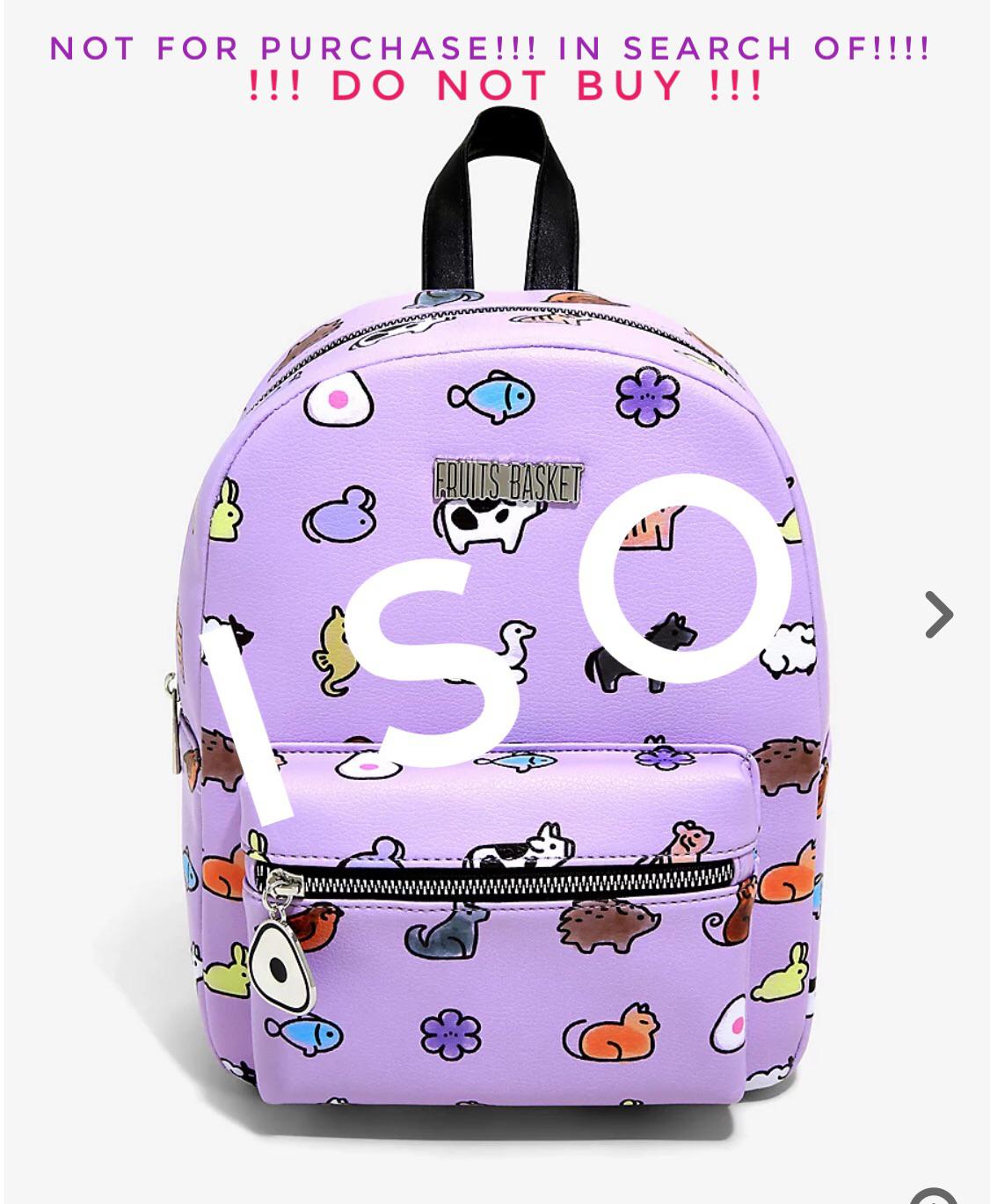 ISO Fruits Basket Backpack!!! It’s a long shot but if you’re willing to