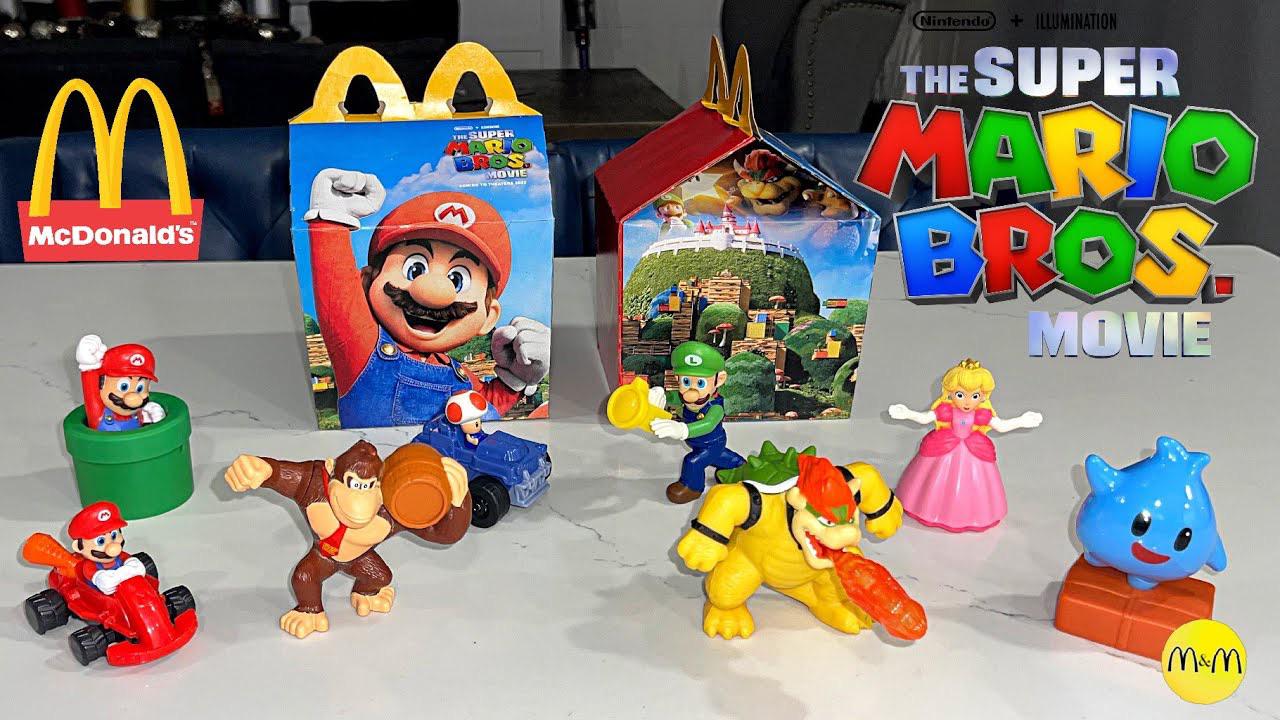 US version of McDonalds toys for the new Mario movie r/casualnintendo