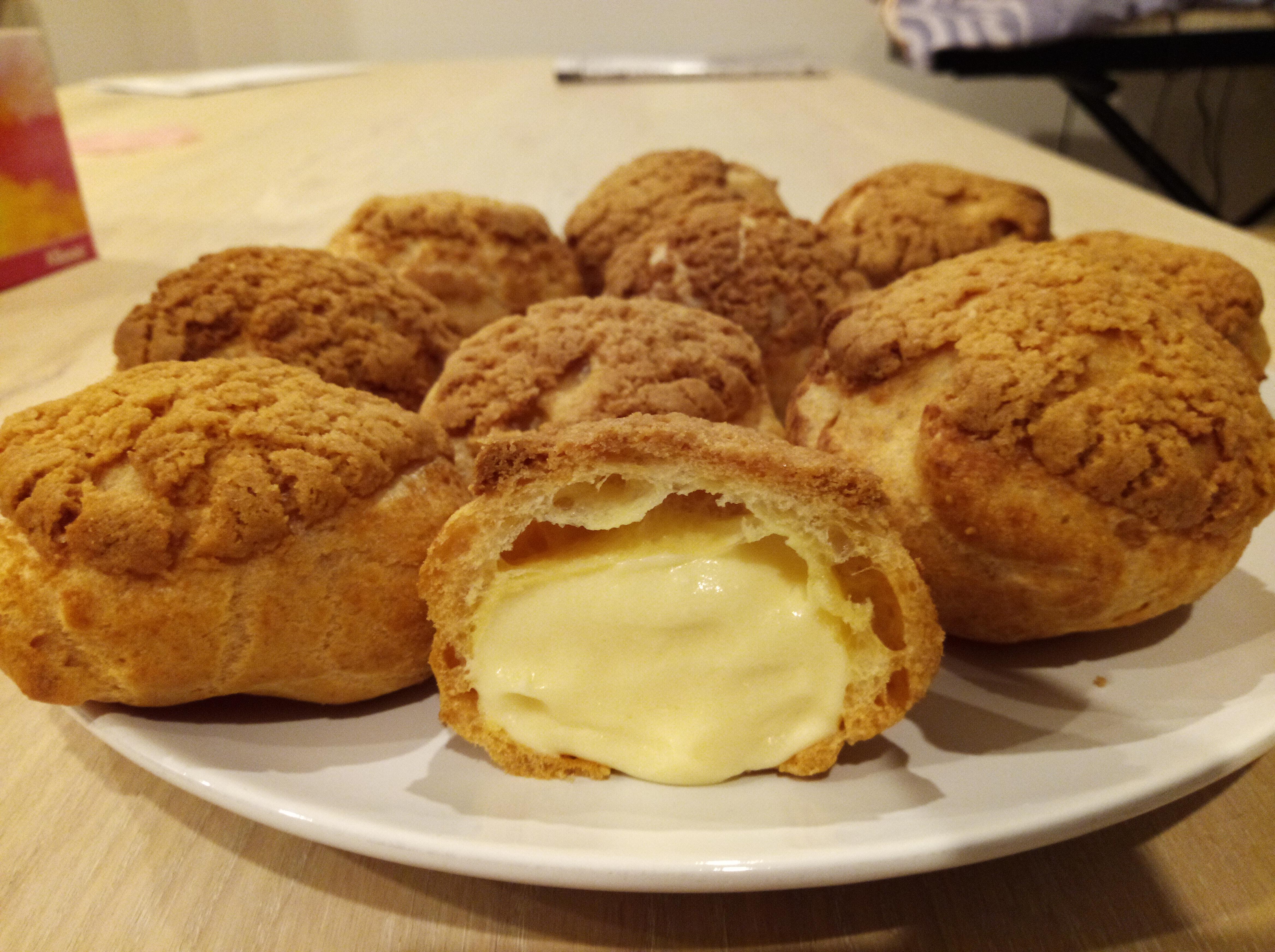 [homemade] Cream Puffs r/food