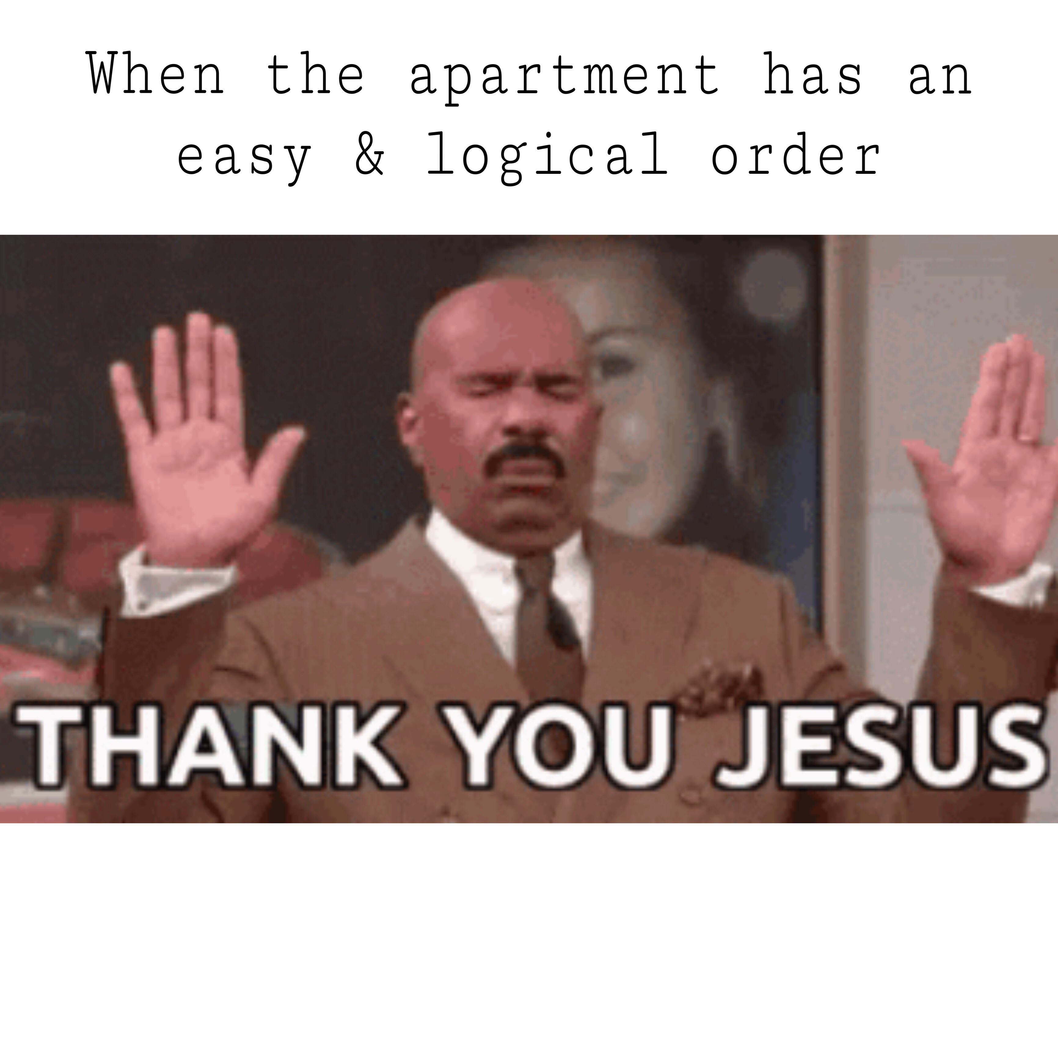 Seriously though, why do apartment complexes rarely have sequential